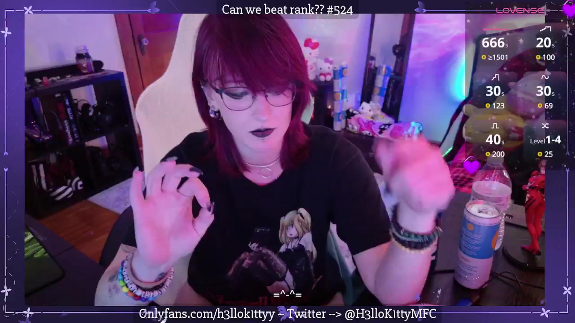 Gallery image thumbnail from H3llok1tty's myfreecams stream on, 05/11/2025, 14:11 image 14 of 20