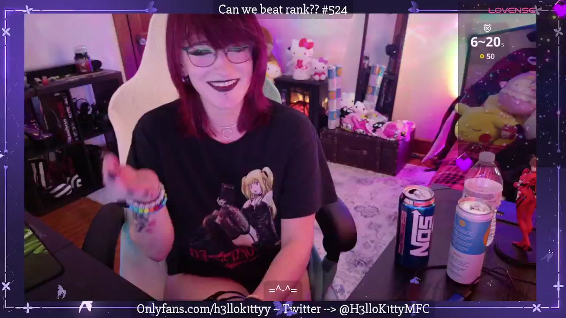 Gallery image thumbnail from H3llok1tty's myfreecams stream on, 05/11/2025, 14:11 image 13 of 20