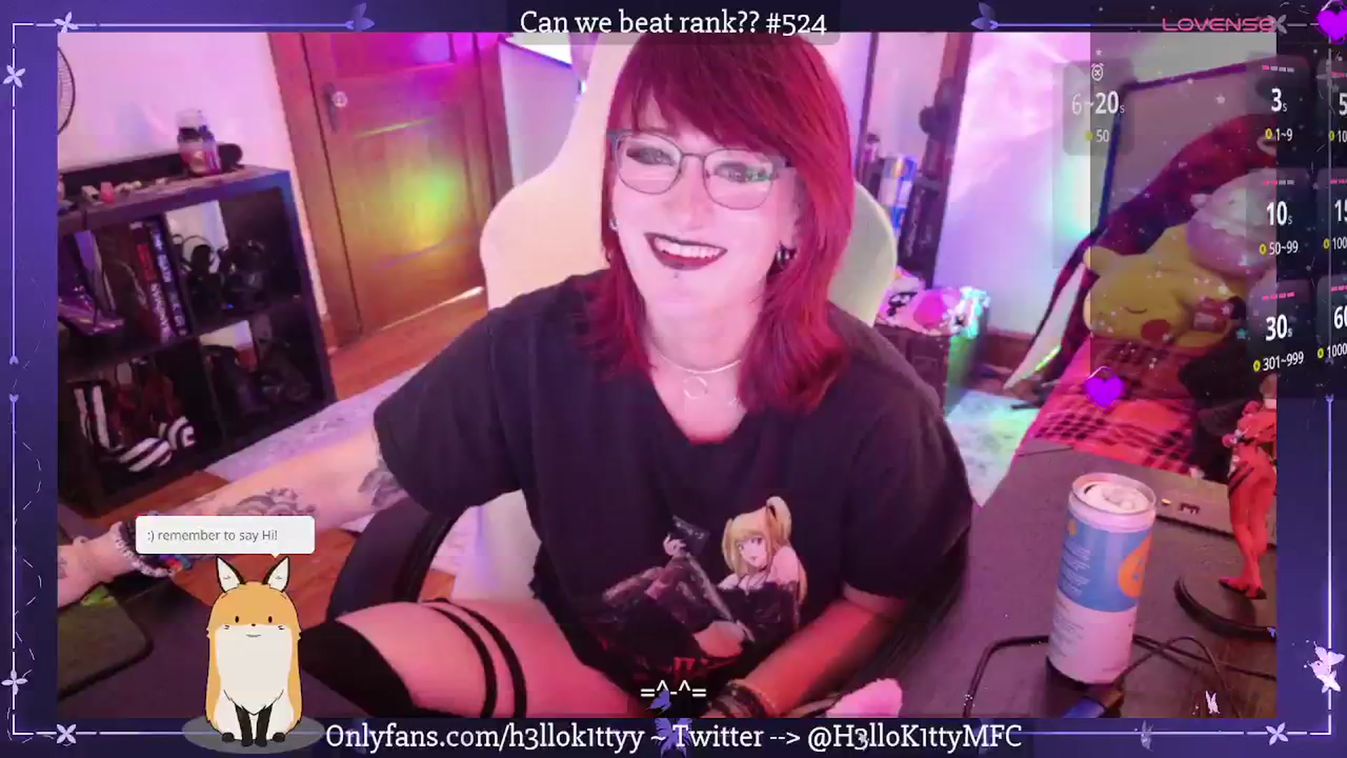 Gallery image thumbnail from H3llok1tty's myfreecams stream on, 05/11/2025, 14:11 image 5 of 20