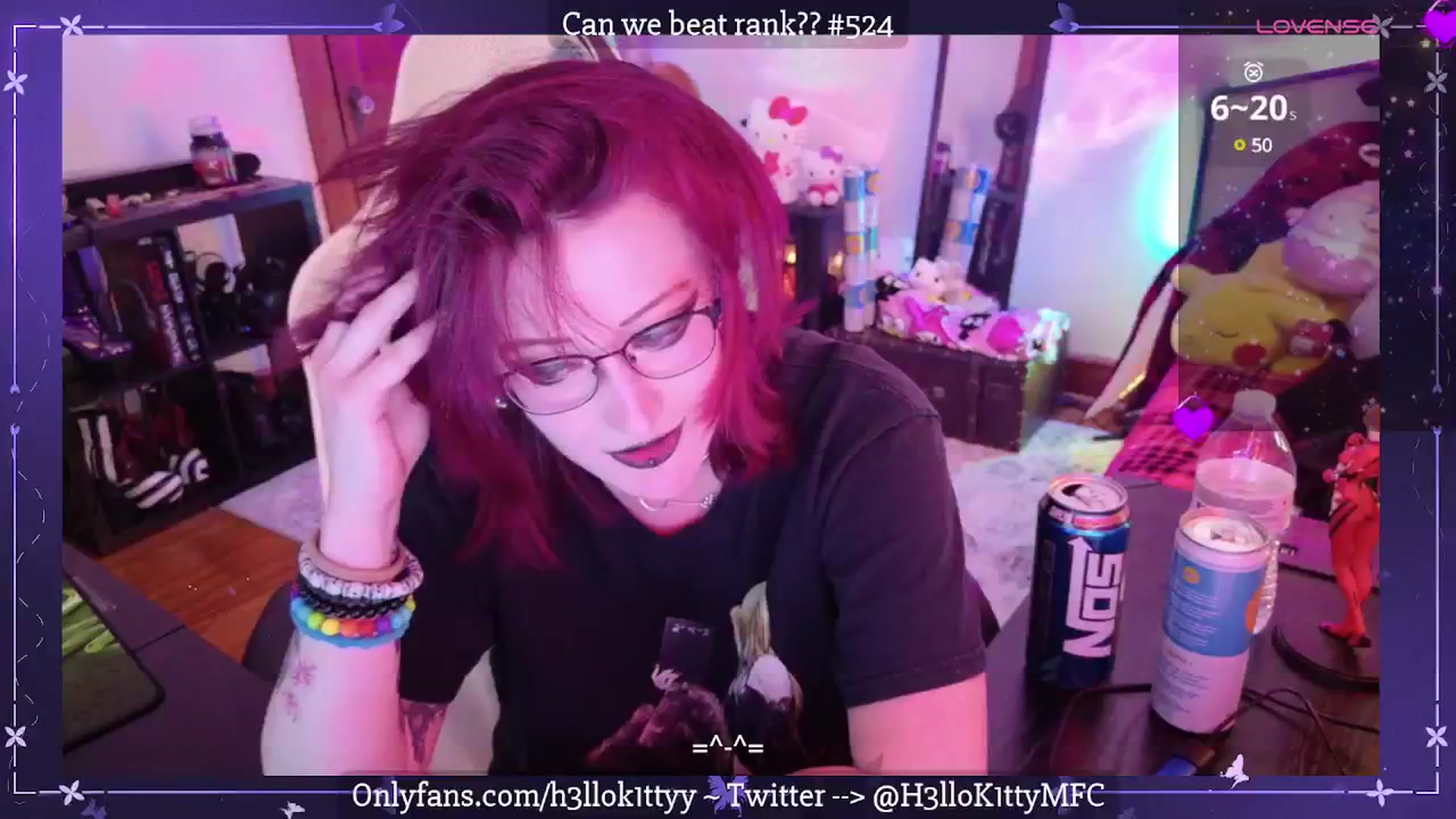 Gallery image thumbnail from H3llok1tty's myfreecams stream on, 05/11/2025, 14:11 image 16 of 20