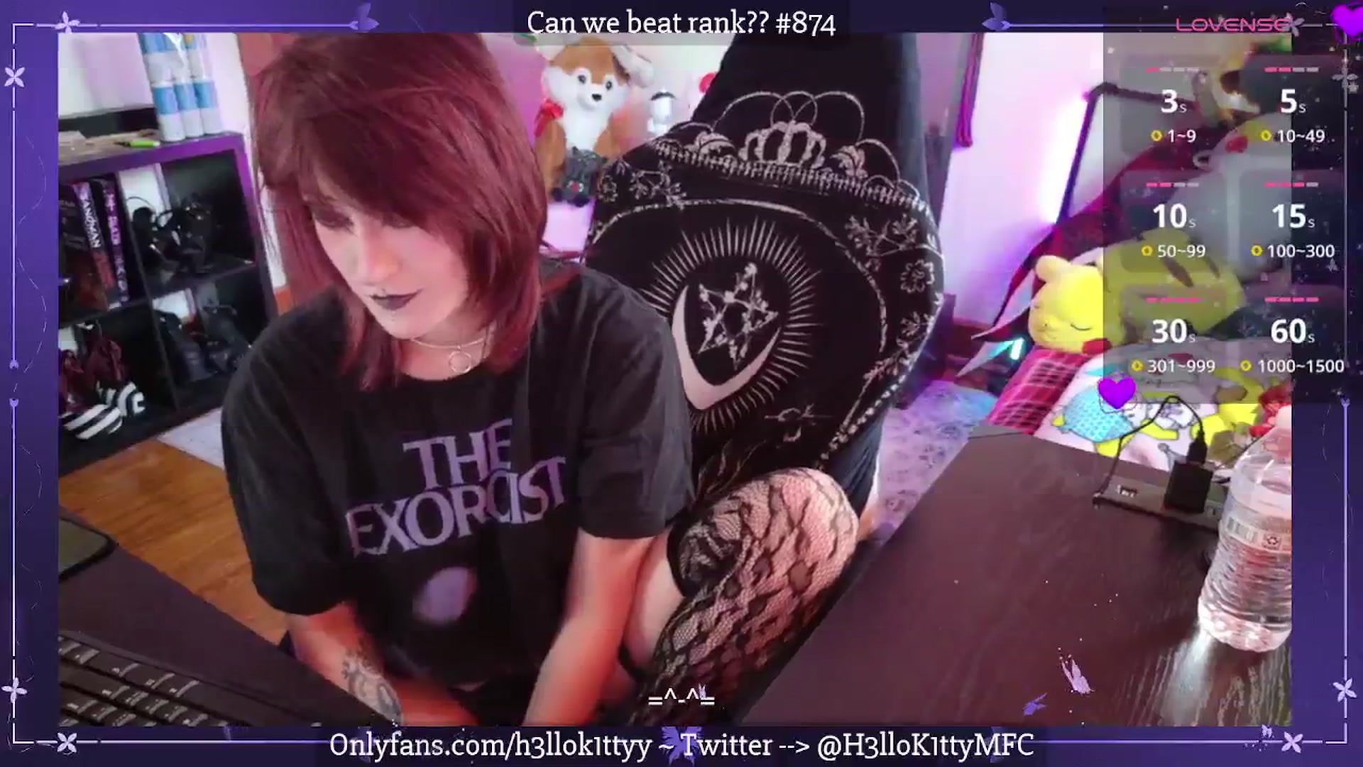 Gallery image thumbnail from H3llok1tty's myfreecams stream on, 06/22/2025, 12:59 image 19 of 20