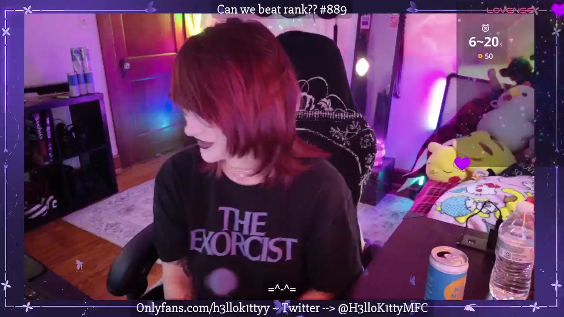 Gallery image thumbnail from H3llok1tty's myfreecams stream on, 06/22/2025, 12:59 image 13 of 20