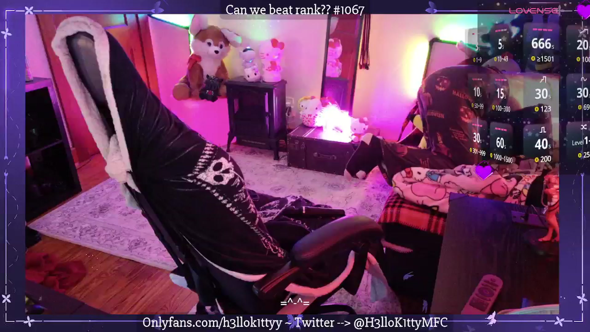 Gallery image thumbnail from H3llok1tty's myfreecams stream on, 06/30/2025, 08:58 image 18 of 20