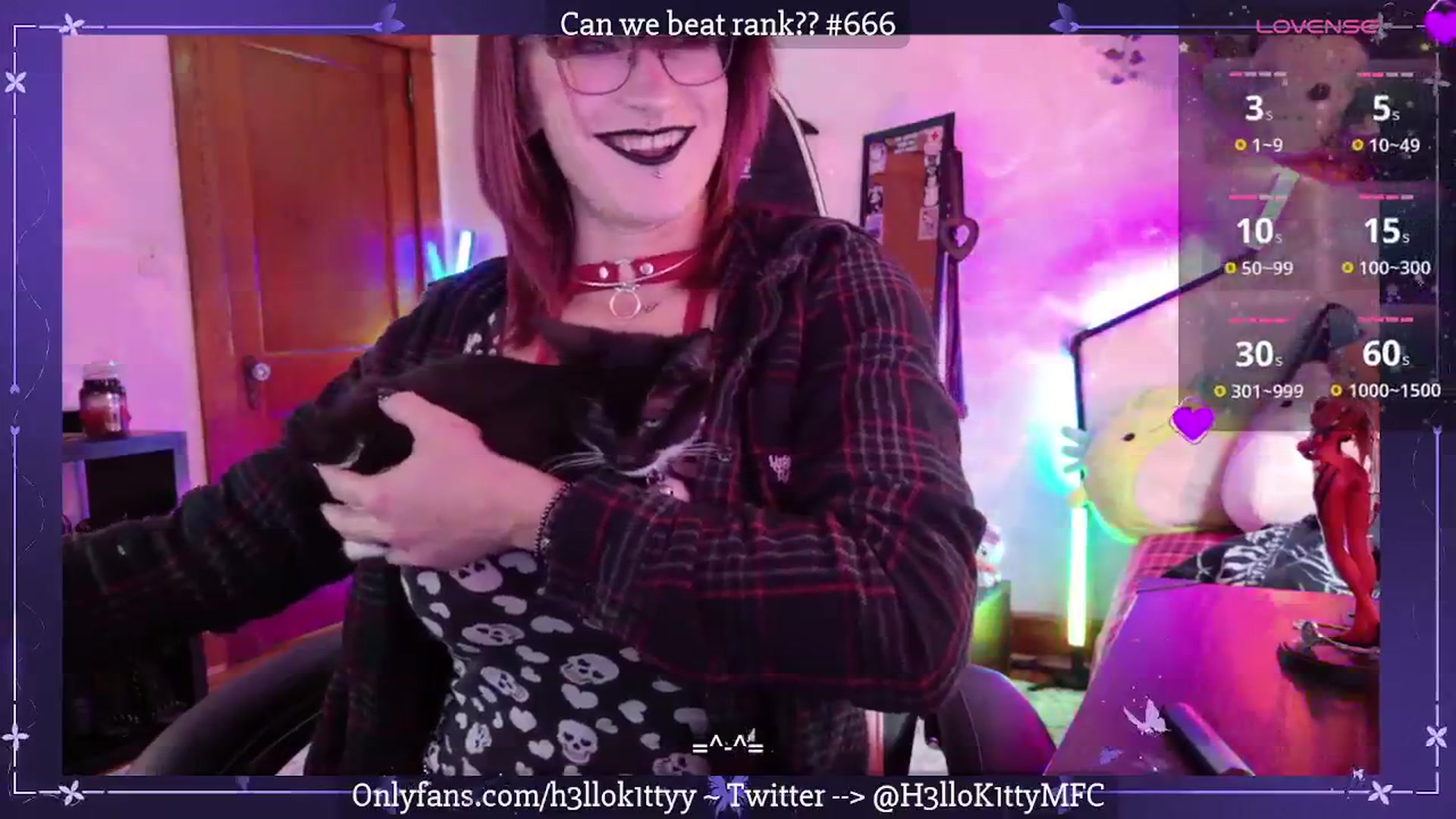Gallery image thumbnail from H3llok1tty's myfreecams stream on, 07/09/2025, 13:23 image 19 of 20