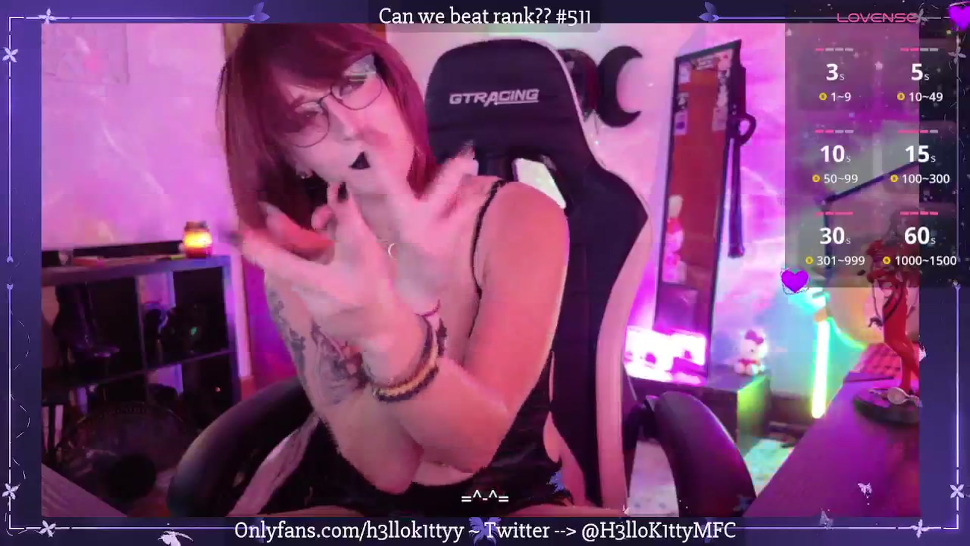 Gallery image thumbnail from H3llok1tty's myfreecams stream on, 07/10/2025, 12:52 image 14 of 20