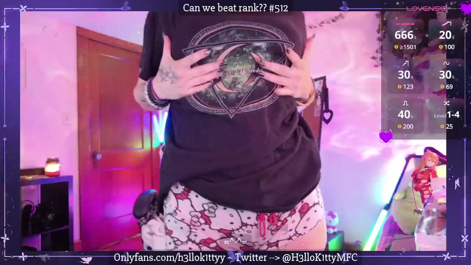 Gallery image thumbnail from H3llok1tty's myfreecams stream on, 07/11/2025, 14:15 image 13 of 20