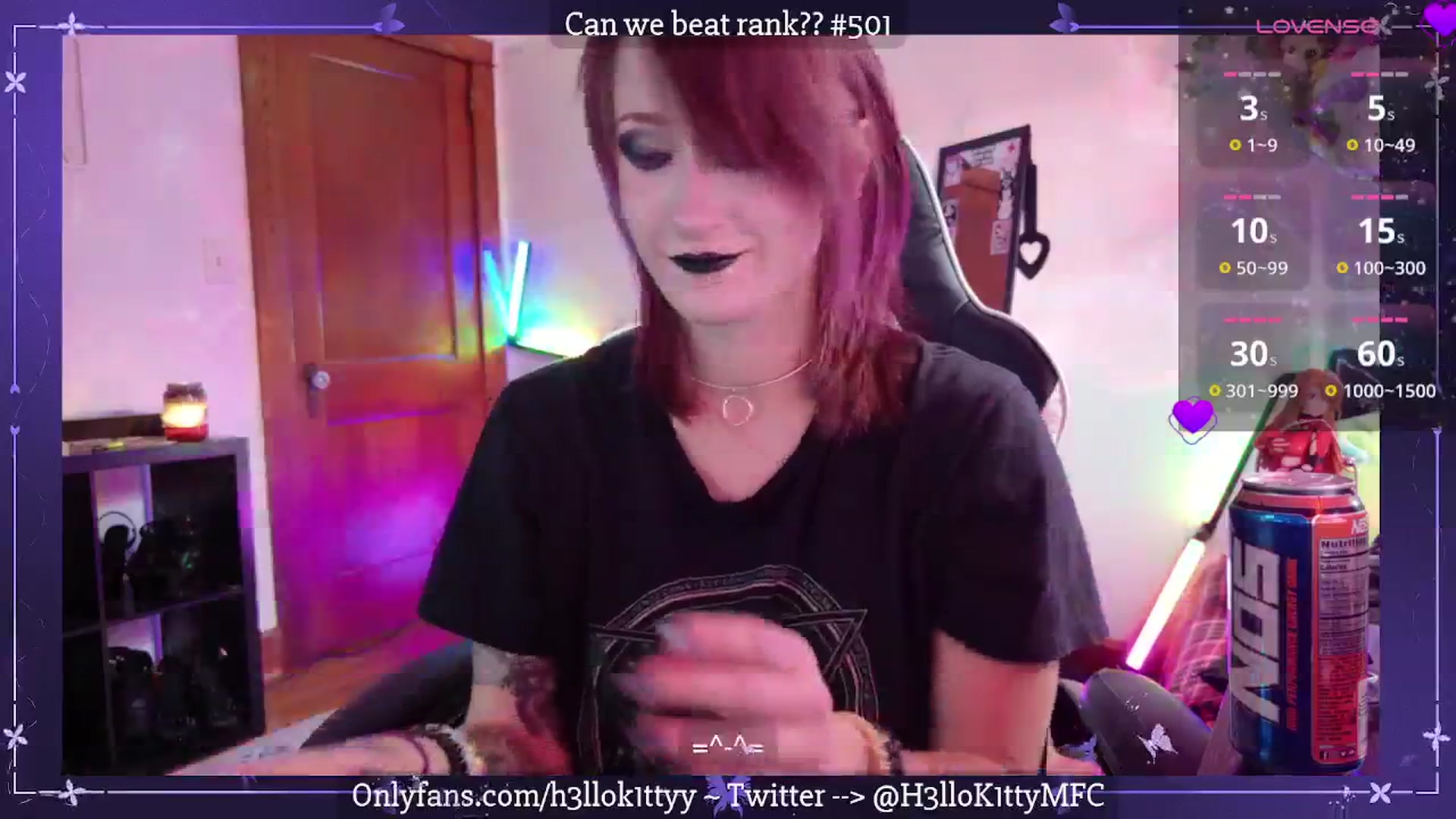 Gallery image thumbnail from H3llok1tty's myfreecams stream on, 07/11/2025, 14:15 image 15 of 20