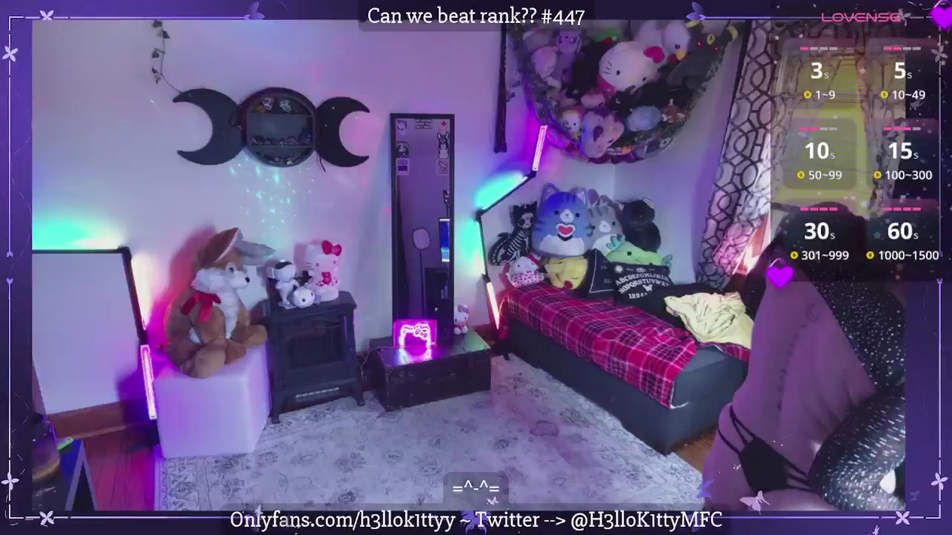 Gallery image thumbnail from H3llok1tty's myfreecams stream on, 07/21/2025, 14:09 image 12 of 20