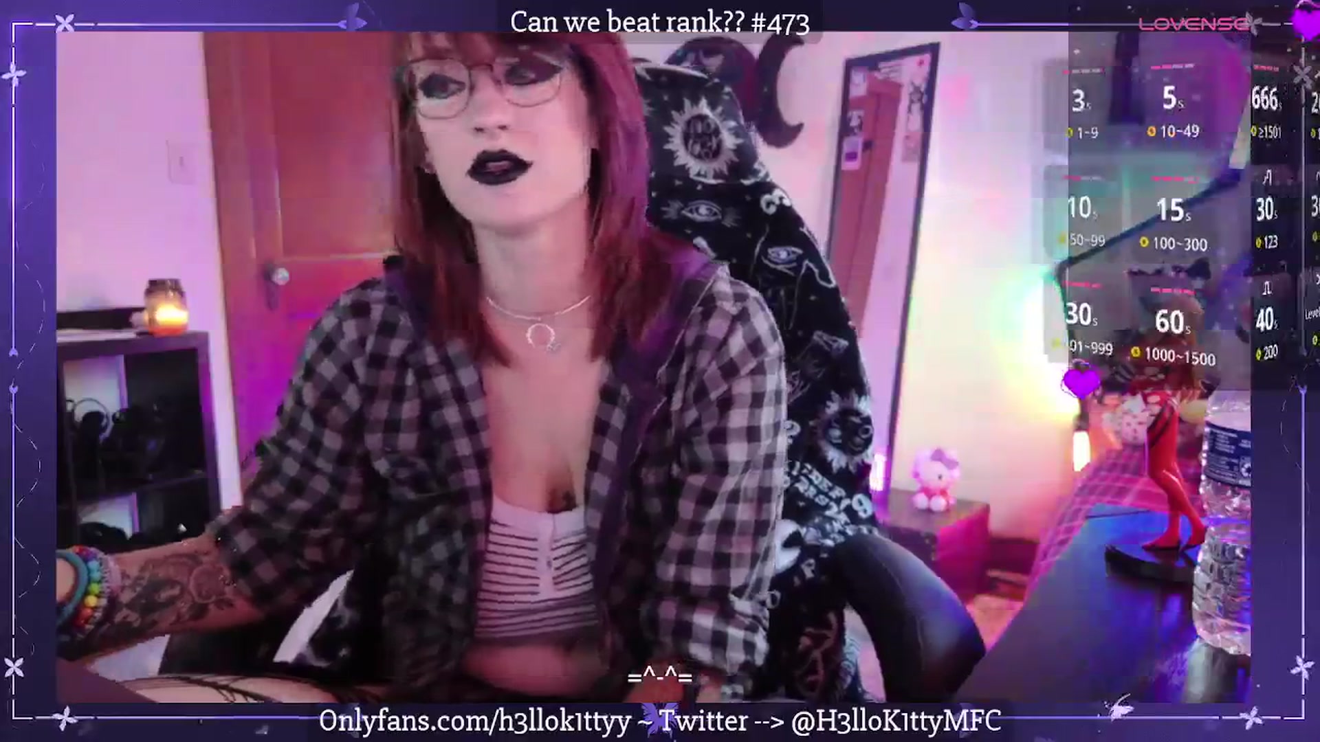 Gallery image thumbnail from H3llok1tty's myfreecams stream on, 07/22/2025, 15:40 image 3 of 20