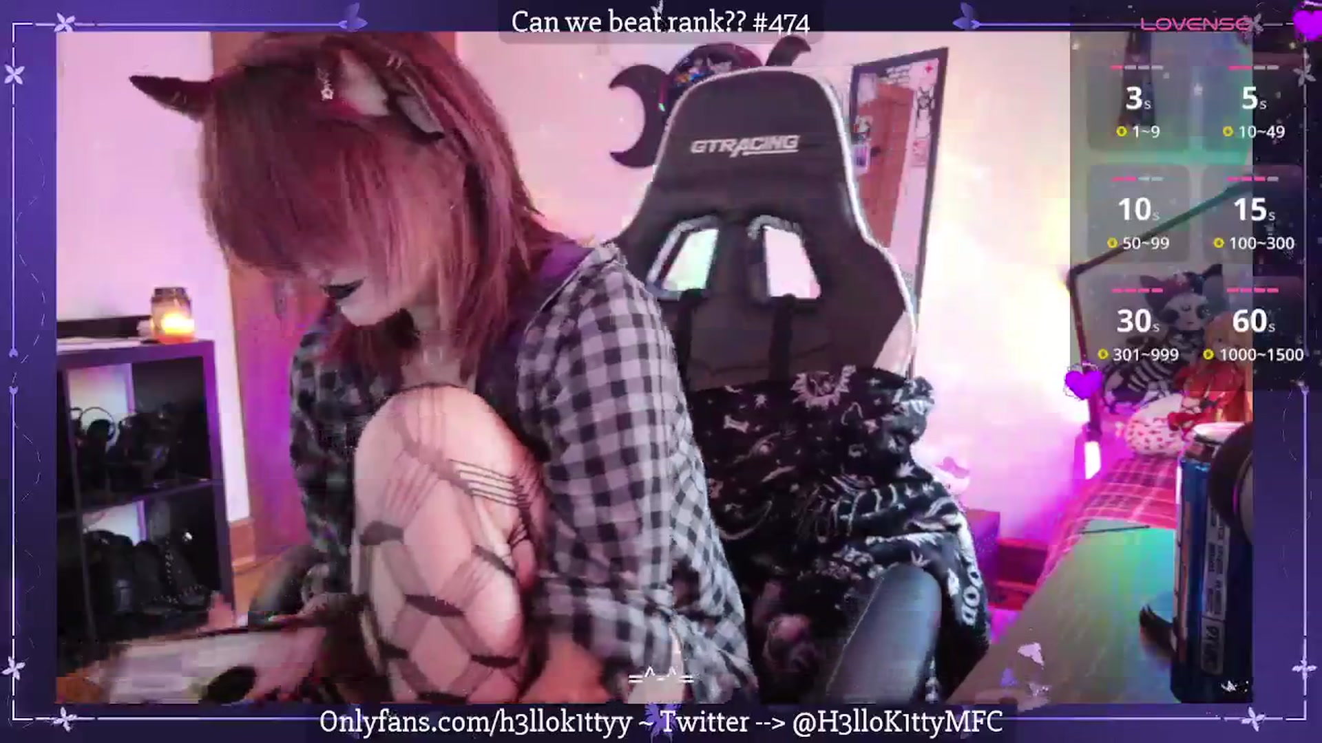 Gallery image thumbnail from H3llok1tty's myfreecams stream on, 07/22/2025, 15:40 image 5 of 20