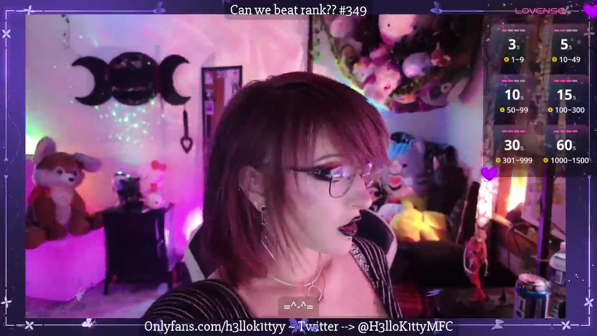 Gallery image thumbnail from H3llok1tty's myfreecams stream on, 08/06/2025, 13:26 image 5 of 20