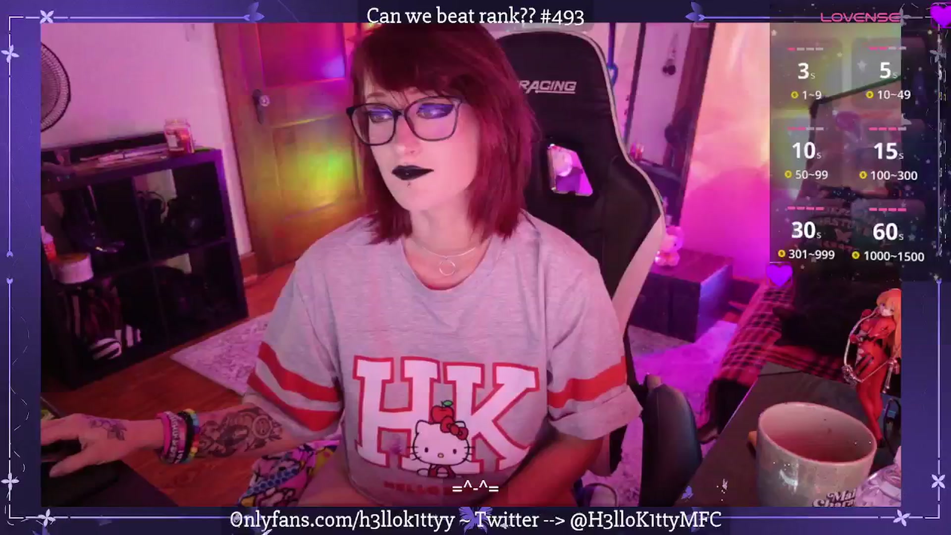 Gallery image thumbnail from H3llok1tty's myfreecams stream on, 08/11/2025, 08:19 image 3 of 20