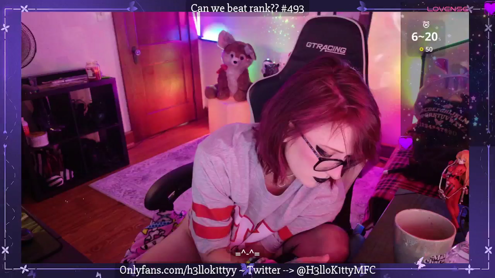 Gallery image thumbnail from H3llok1tty's myfreecams stream on, 08/11/2025, 08:19 image 4 of 20