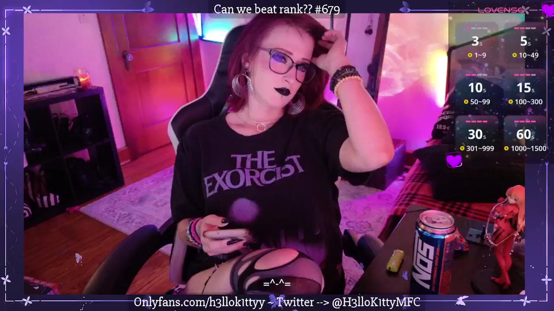 Gallery image thumbnail from H3llok1tty's myfreecams stream on, 08/15/2025, 09:24 image 18 of 20