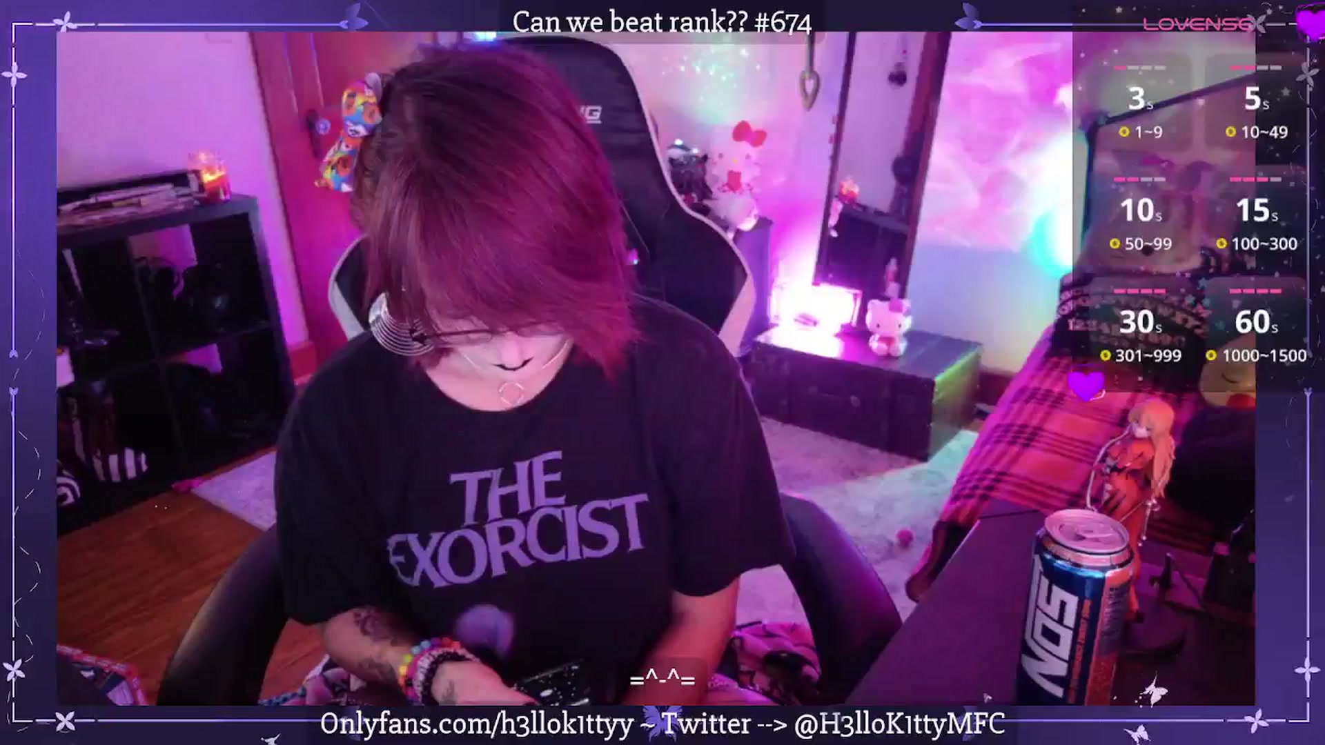Gallery image thumbnail from H3llok1tty's myfreecams stream on, 08/15/2025, 09:24 image 1 of 20