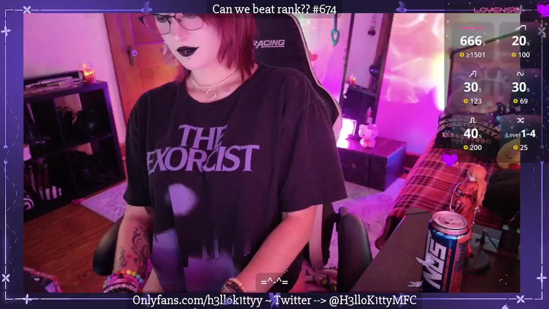 Gallery image thumbnail from H3llok1tty's myfreecams stream on, 08/15/2025, 09:24 image 2 of 20