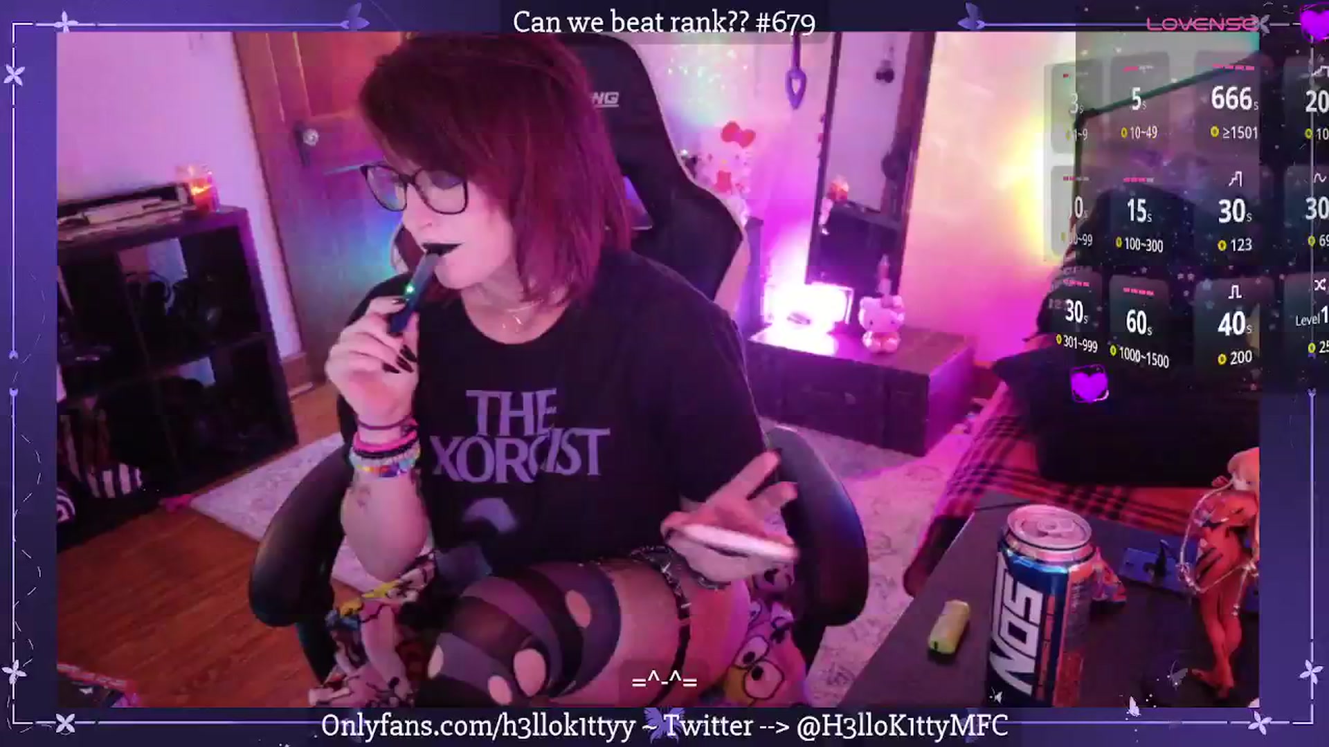 Gallery image thumbnail from H3llok1tty's myfreecams stream on, 08/15/2025, 09:24 image 16 of 20