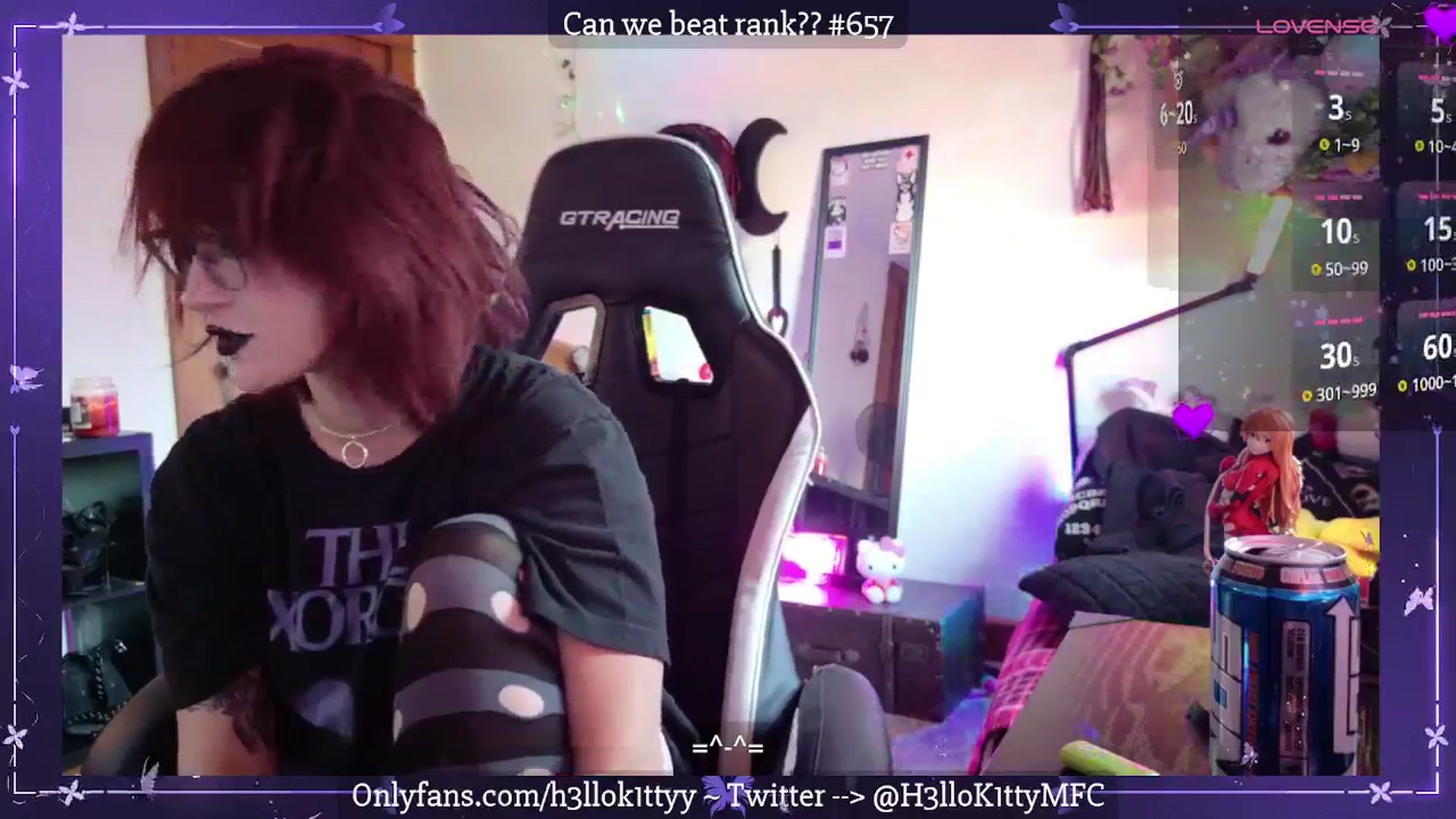 Gallery image thumbnail from H3llok1tty's myfreecams stream on, 08/15/2025, 12:18 image 17 of 20