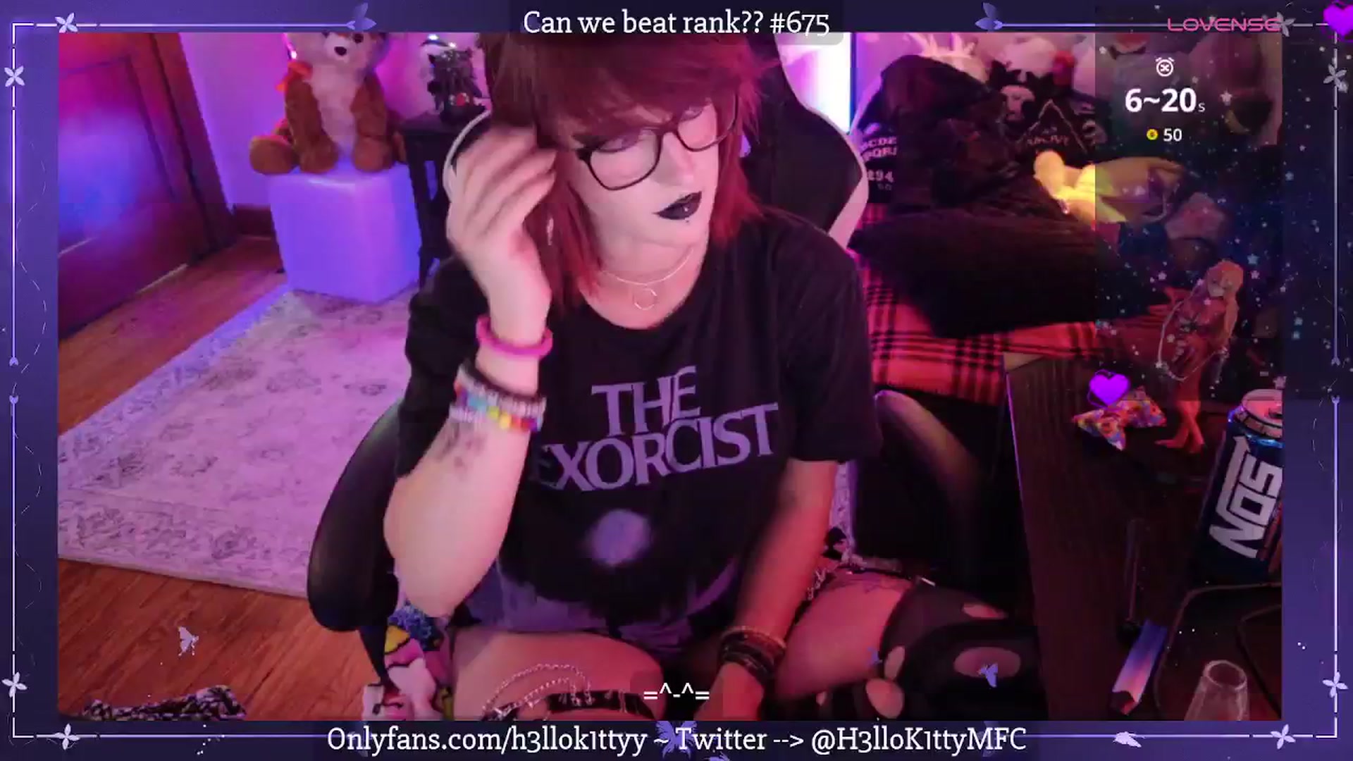 Gallery image thumbnail from H3llok1tty's myfreecams stream on, 08/15/2025, 12:18 image 1 of 20