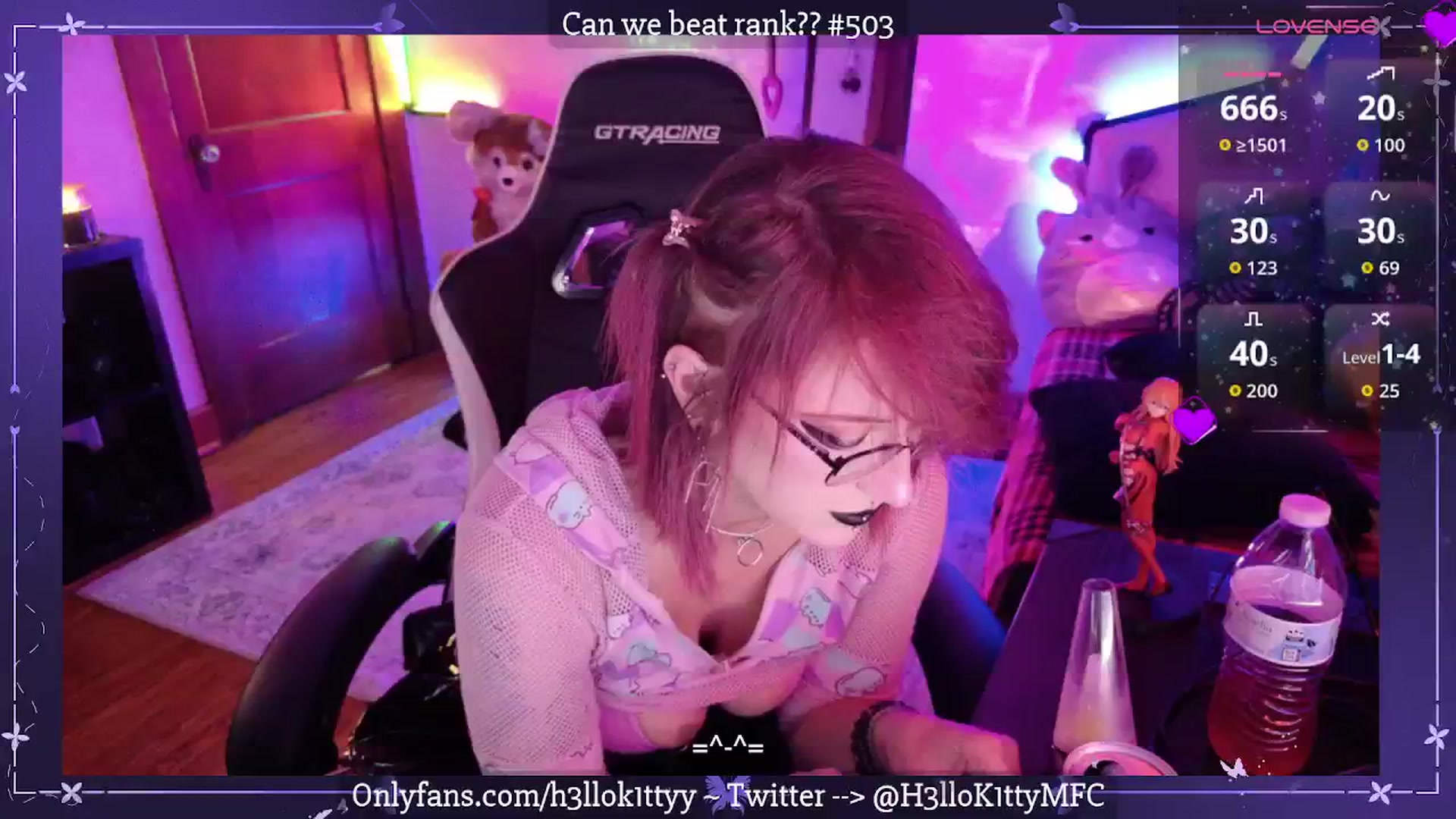 Gallery image thumbnail from H3llok1tty's myfreecams stream on, 08/23/2025, 14:40 image 1 of 20