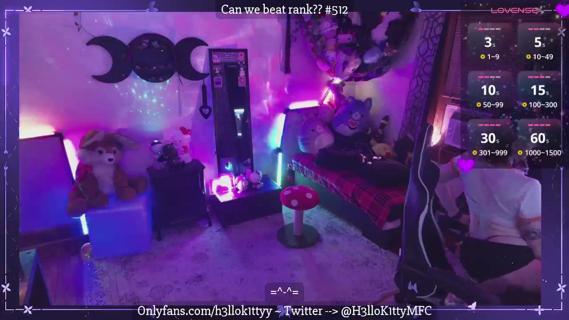 Gallery image thumbnail from H3llok1tty's myfreecams stream on, 08/25/2025, 07:03 image 13 of 20