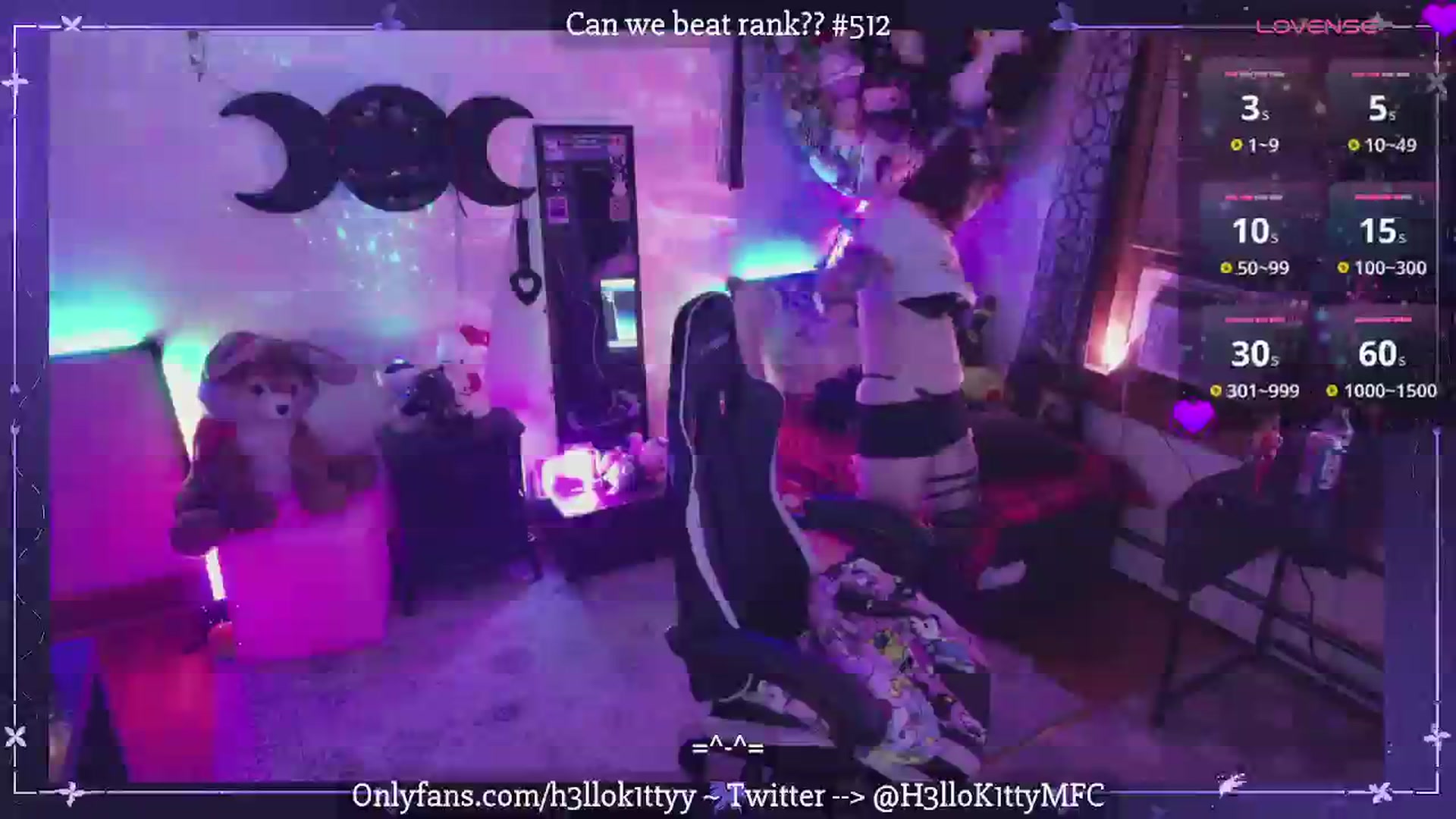 Gallery image thumbnail from H3llok1tty's myfreecams stream on, 08/25/2025, 07:03 image 20 of 20