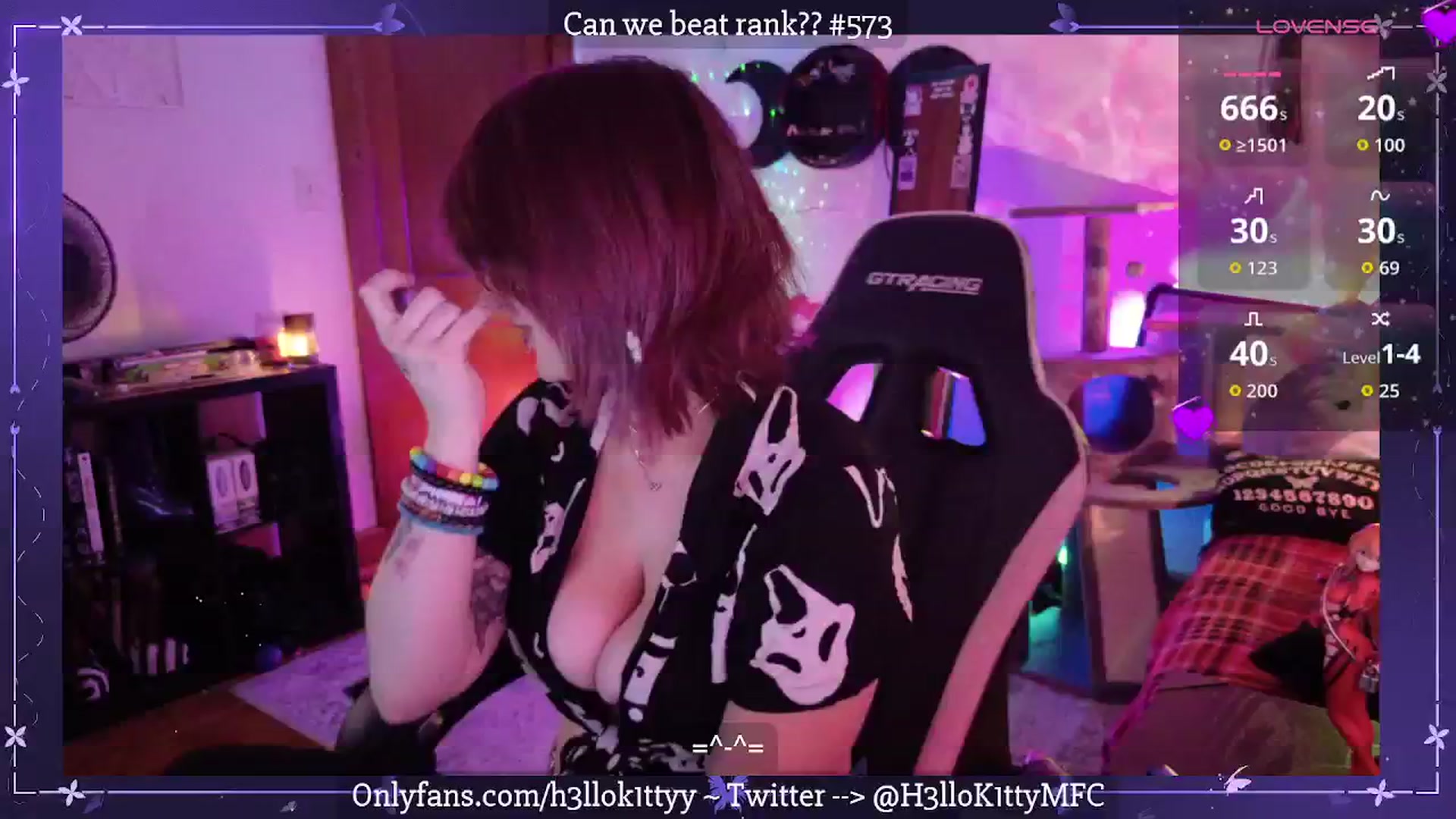 Gallery image thumbnail from H3llok1tty's myfreecams stream on, 08/31/2025, 13:50 image 1 of 20