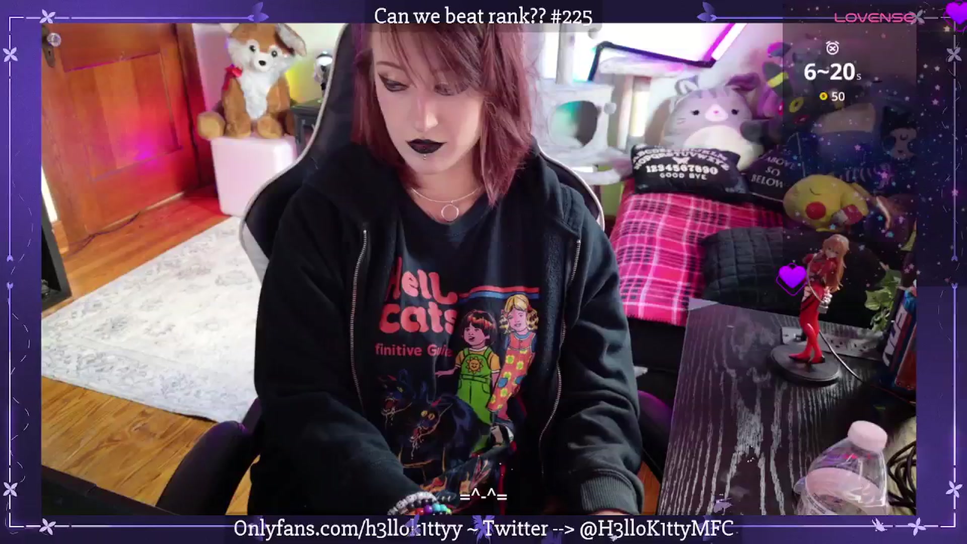Gallery image thumbnail from H3llok1tty's myfreecams stream on, 09/01/2025, 14:42 image 19 of 20