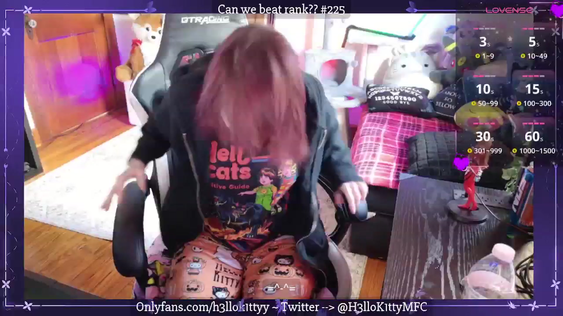 Gallery image thumbnail from H3llok1tty's myfreecams stream on, 09/01/2025, 14:42 image 18 of 20