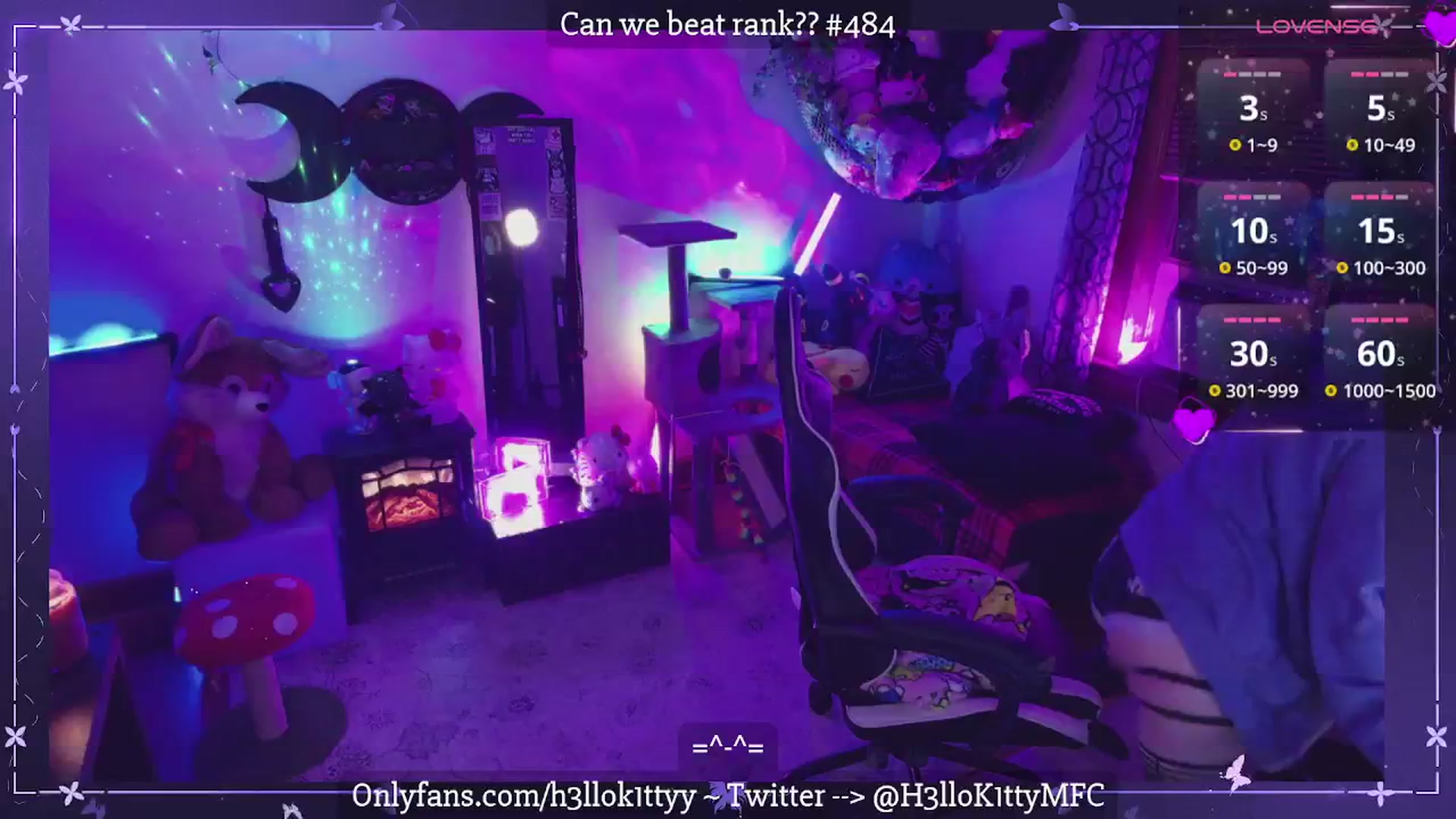 Gallery image thumbnail from H3llok1tty's myfreecams stream on, 09/05/2025, 10:05 image 8 of 20