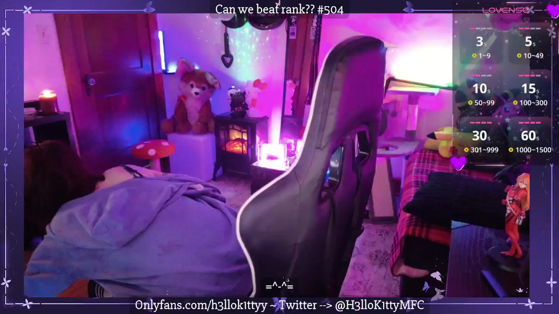 Gallery image thumbnail from H3llok1tty's myfreecams stream on, 09/05/2025, 10:05 image 4 of 20