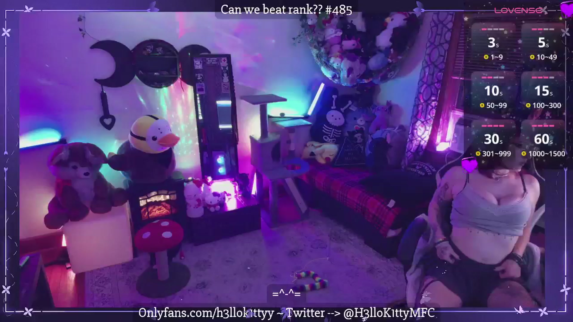 Gallery image thumbnail from H3llok1tty's myfreecams stream on, 09/11/2025, 10:05 image 9 of 20