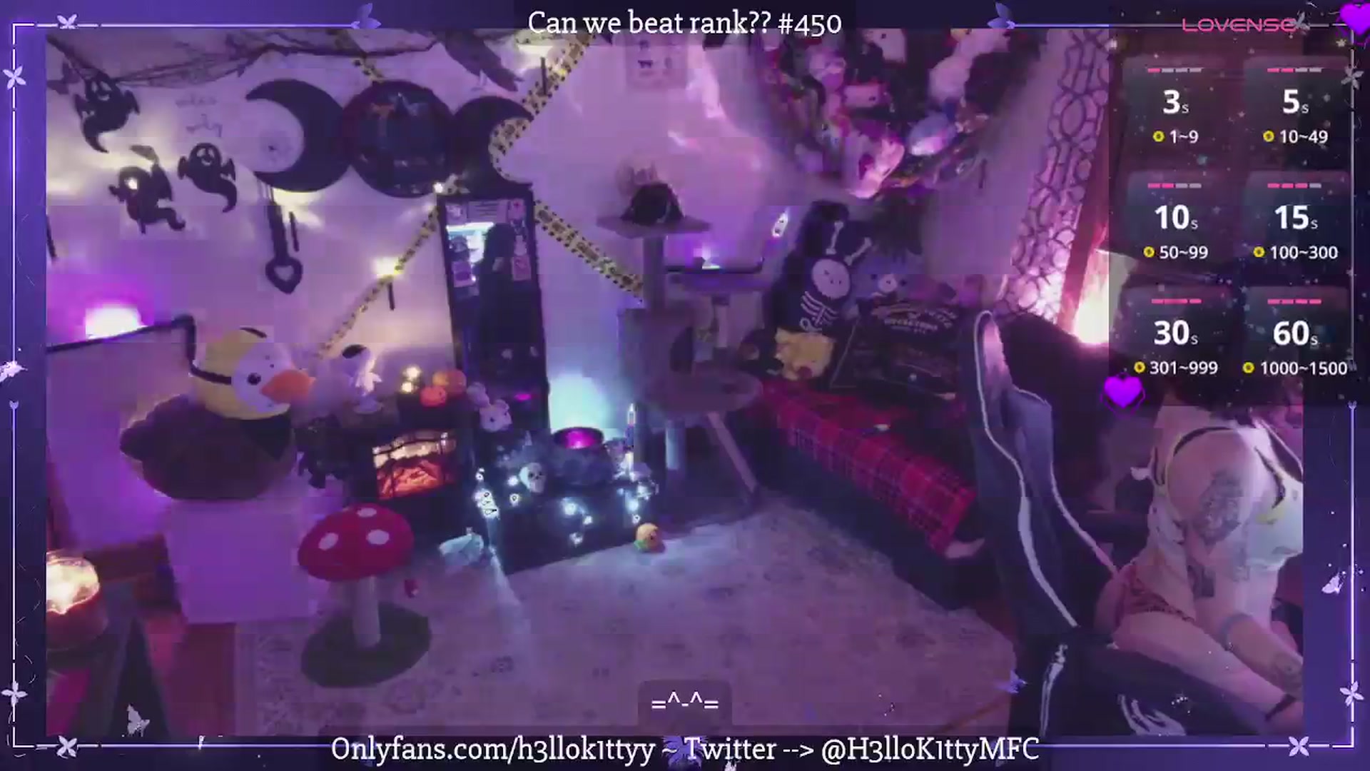Gallery image thumbnail from H3llok1tty's myfreecams stream on, 09/22/2025, 10:09 image 16 of 20
