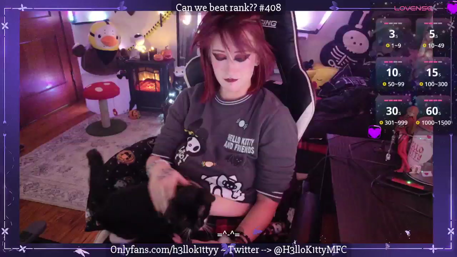 Gallery image thumbnail from H3llok1tty's myfreecams stream on, 09/24/2025, 10:11 image 20 of 20