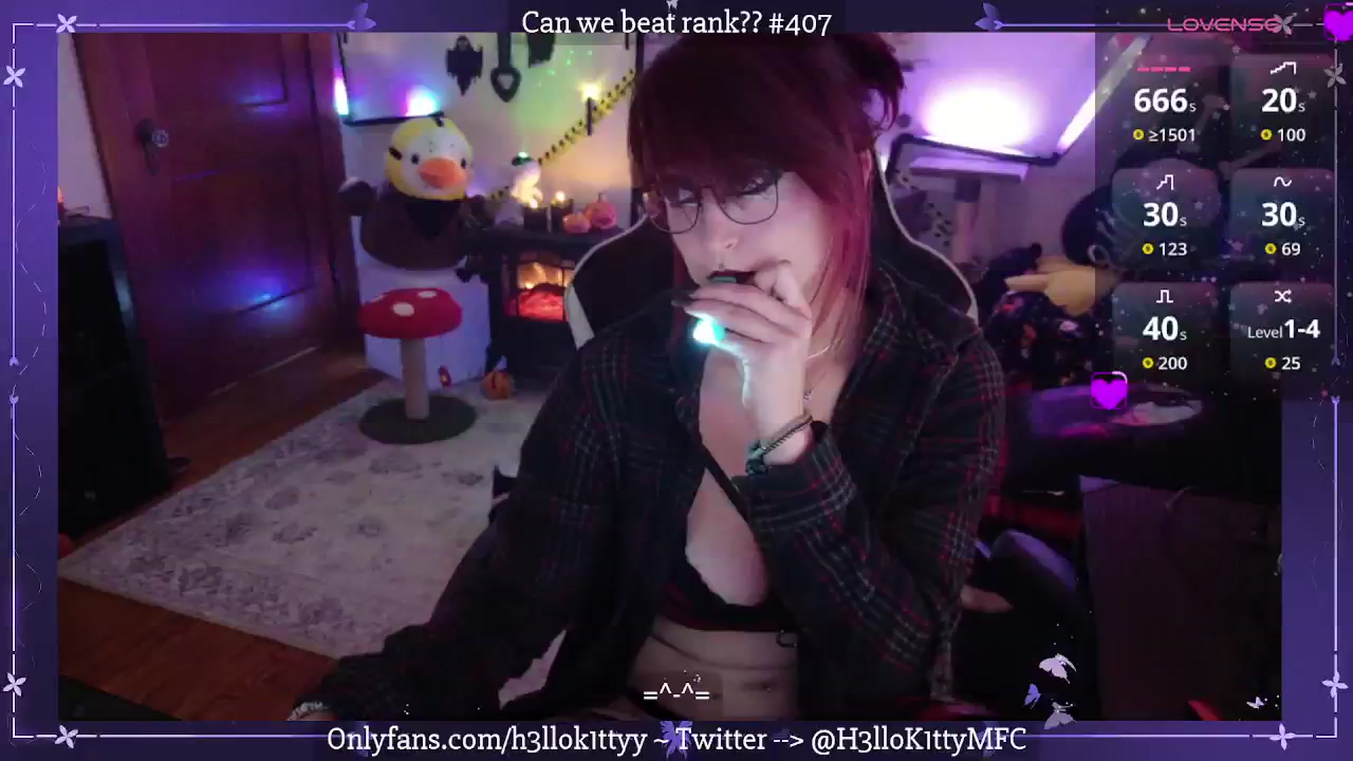 Gallery image thumbnail from H3llok1tty's myfreecams stream on, 09/24/2025, 10:11 image 8 of 20