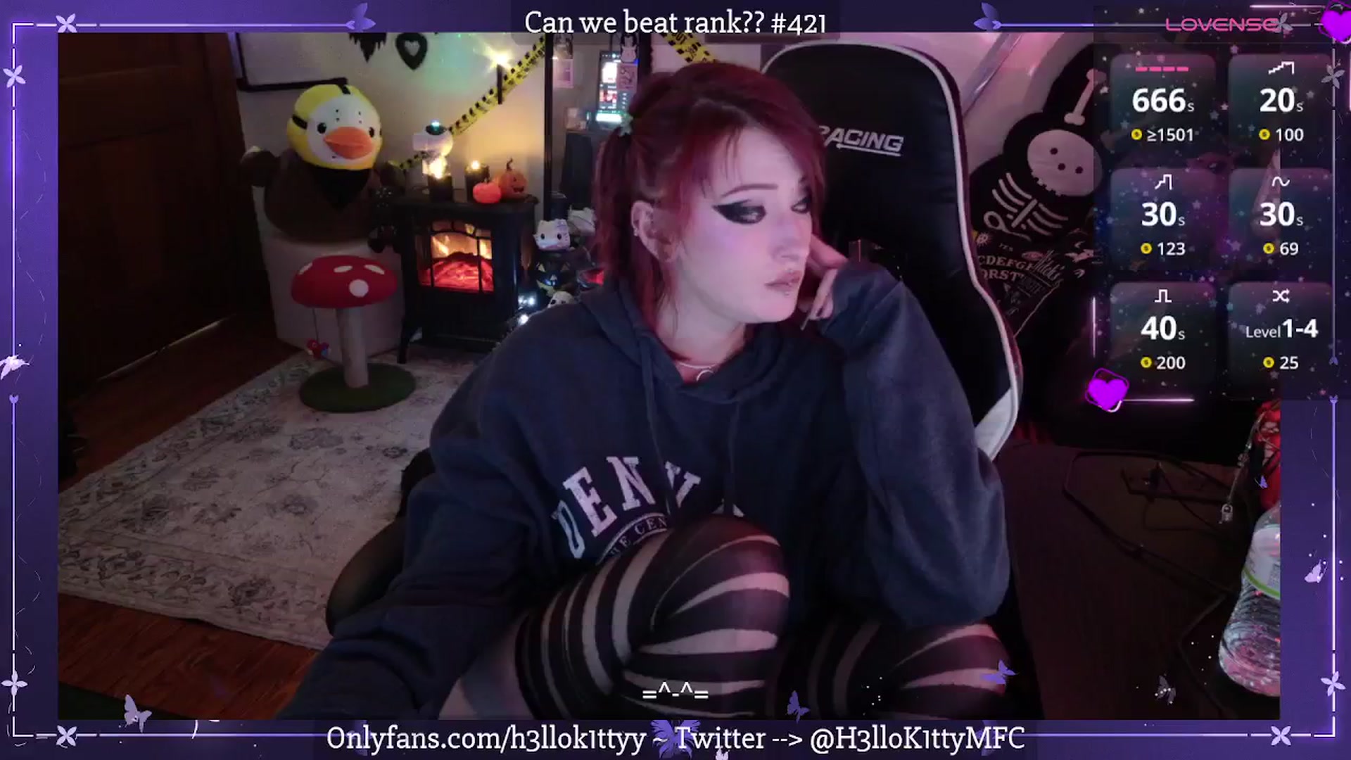Gallery image thumbnail from H3llok1tty's myfreecams stream on, 09/25/2025, 08:58 image 19 of 20