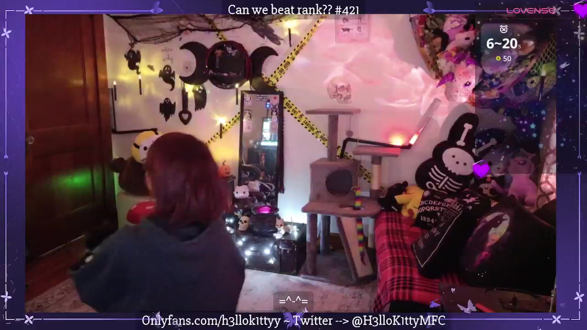 Gallery image thumbnail from H3llok1tty's myfreecams stream on, 09/25/2025, 08:58 image 10 of 20