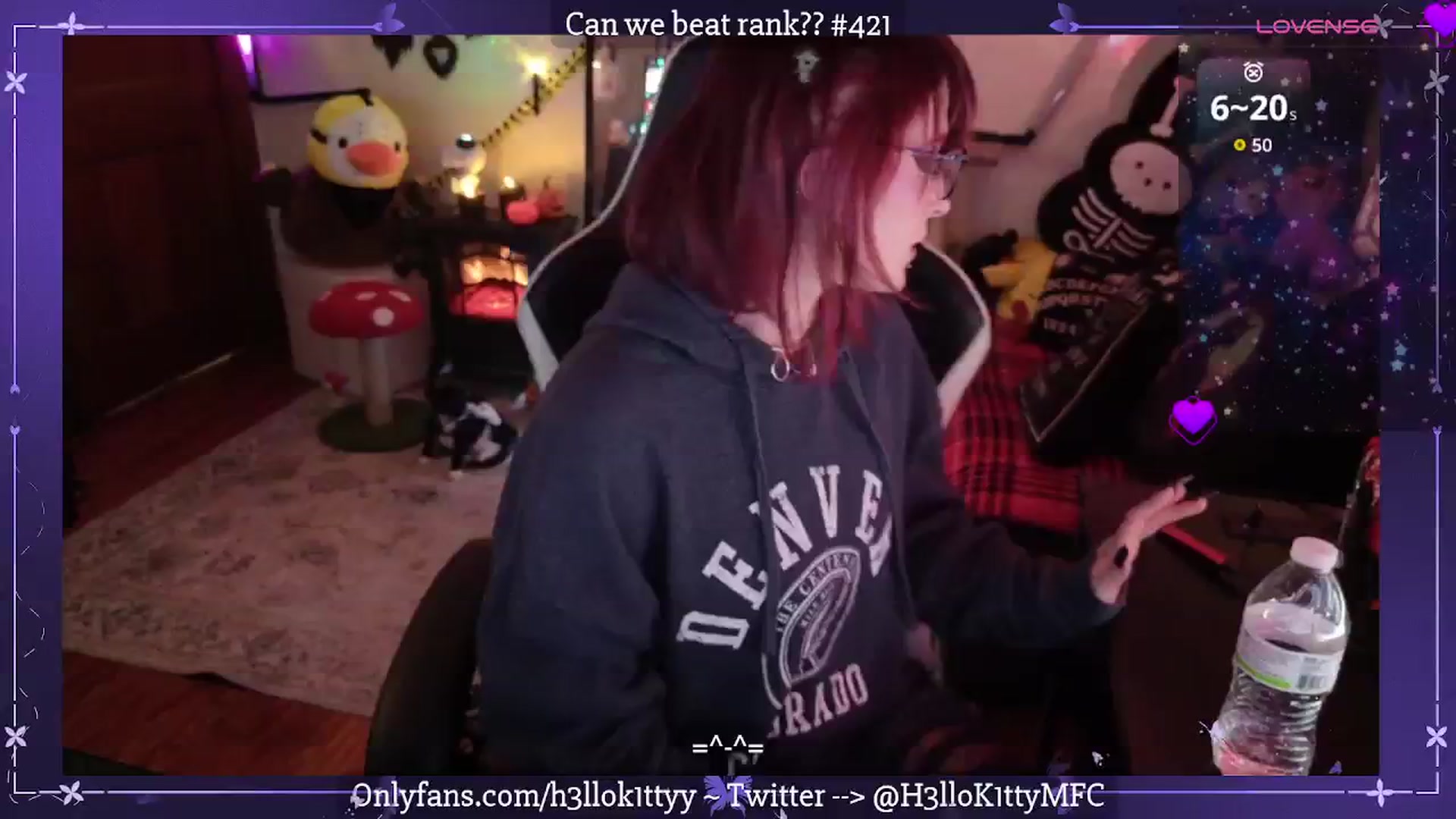 Gallery image thumbnail from H3llok1tty's myfreecams stream on, 09/25/2025, 08:58 image 11 of 20