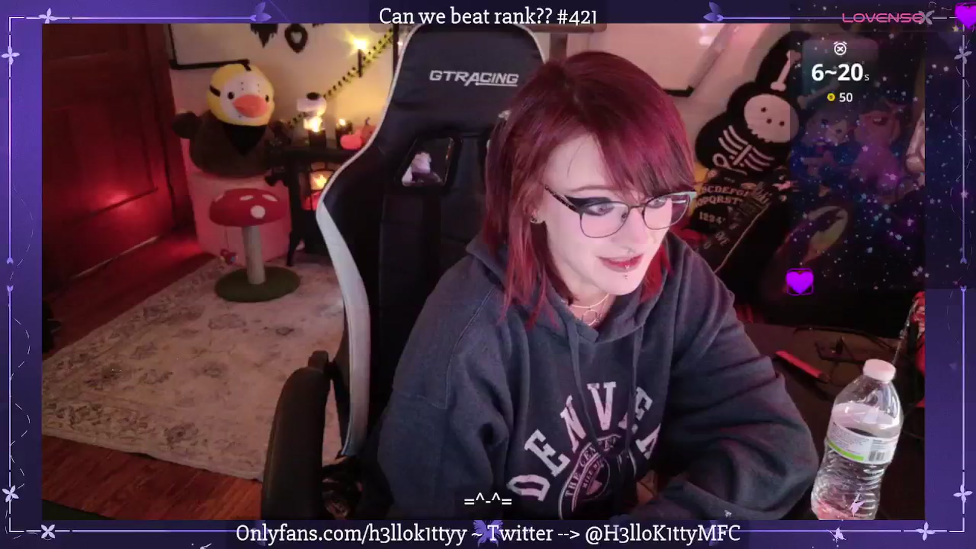 Gallery image thumbnail from H3llok1tty's myfreecams stream on, 09/25/2025, 08:58 image 12 of 20
