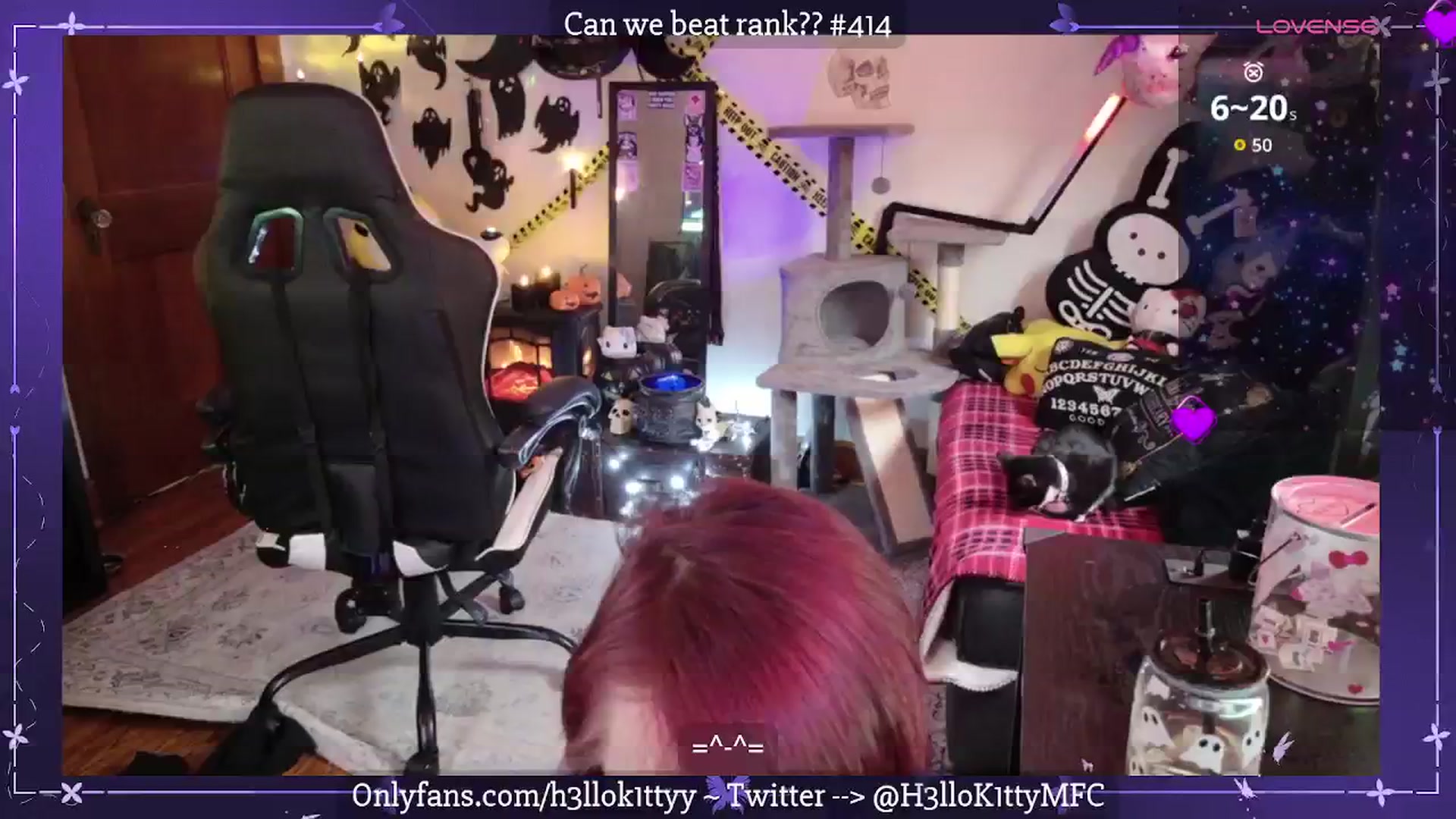 Gallery image thumbnail from H3llok1tty's myfreecams stream on, 09/27/2025, 12:43 image 20 of 20
