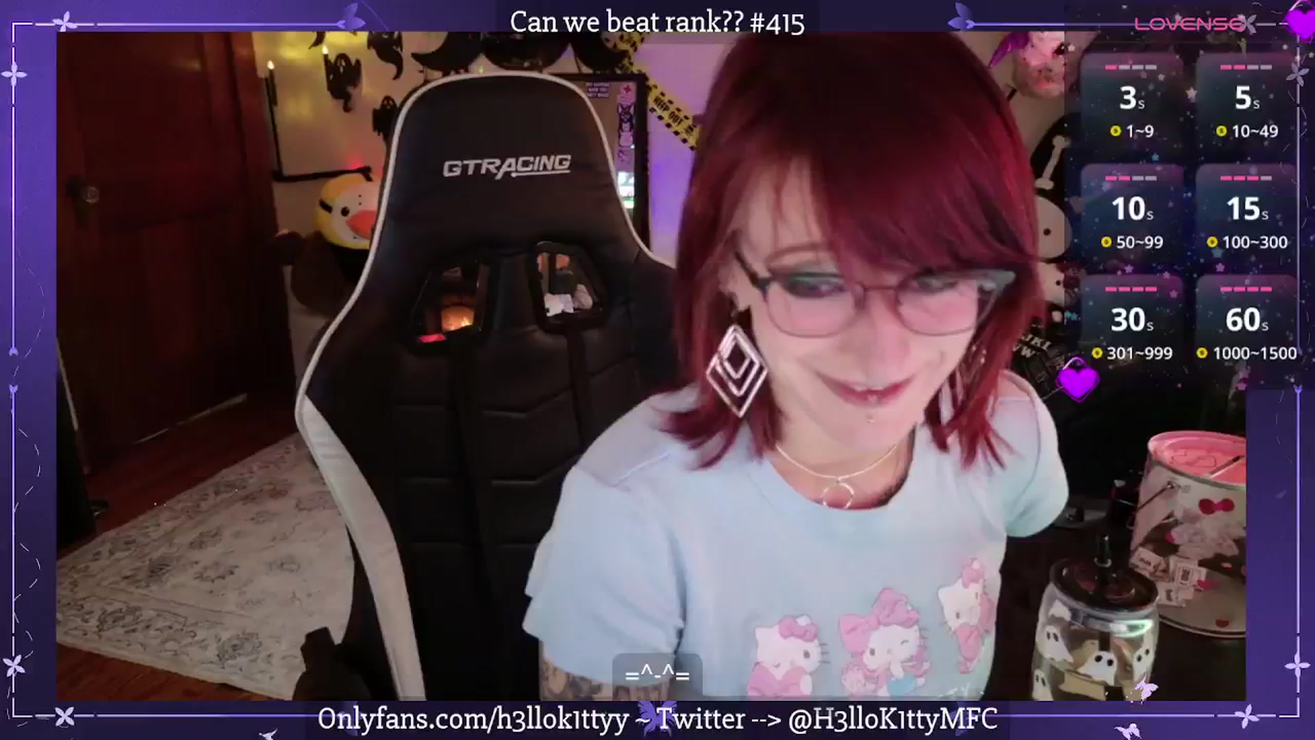 Gallery image thumbnail from H3llok1tty's myfreecams stream on, 09/27/2025, 12:43 image 18 of 20