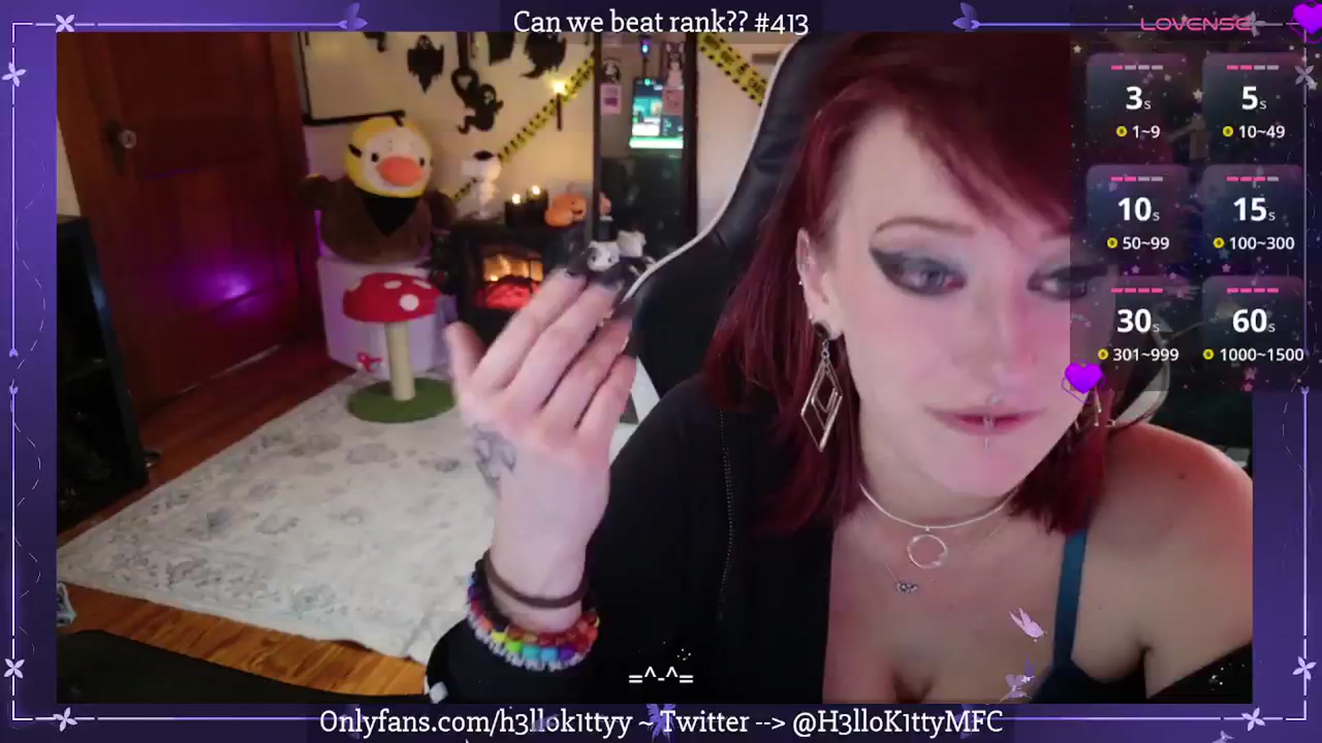 Gallery image thumbnail from H3llok1tty's myfreecams stream on, 09/27/2025, 14:37 image 15 of 20
