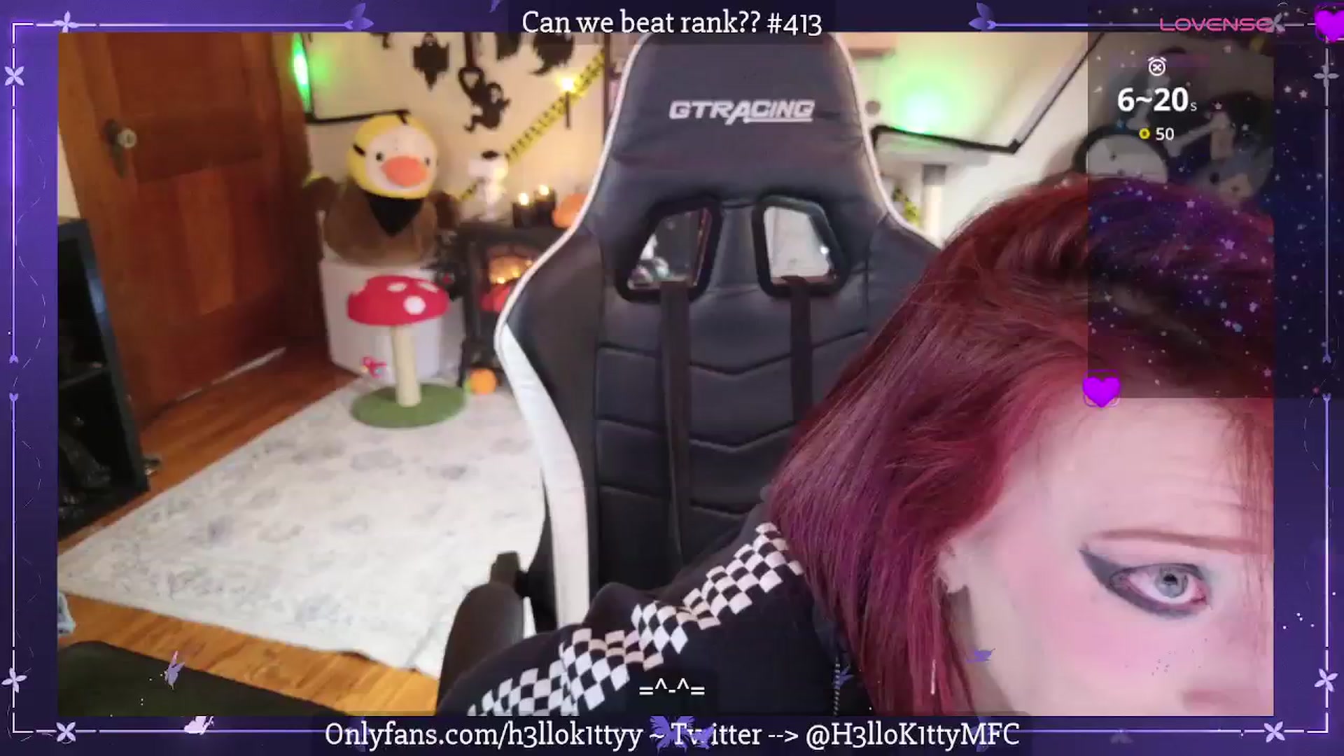 Gallery image thumbnail from H3llok1tty's myfreecams stream on, 09/27/2025, 14:37 image 13 of 20