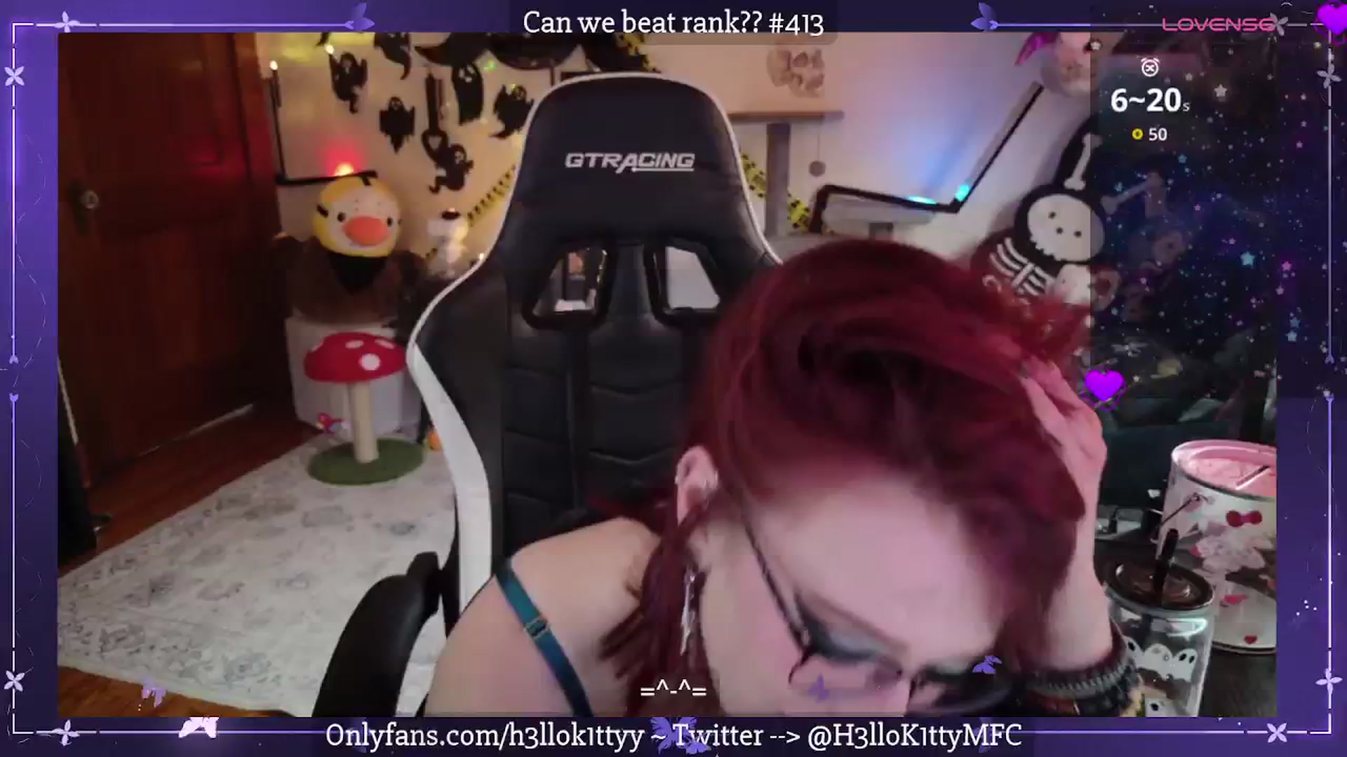 Gallery image thumbnail from H3llok1tty's myfreecams stream on, 09/27/2025, 14:37 image 3 of 20