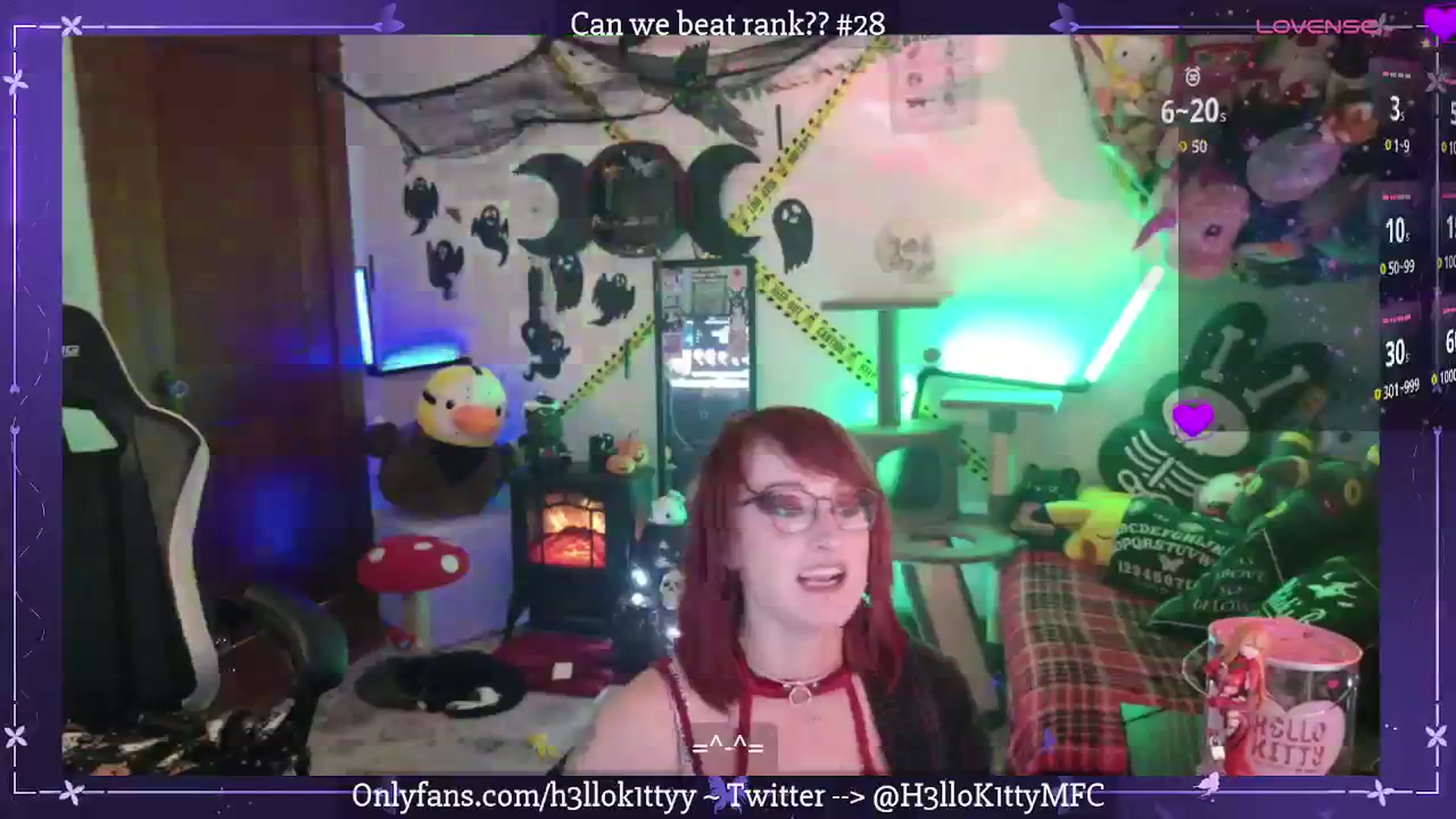 Gallery image thumbnail from H3llok1tty's myfreecams stream on, 10/01/2025, 10:07 image 11 of 20