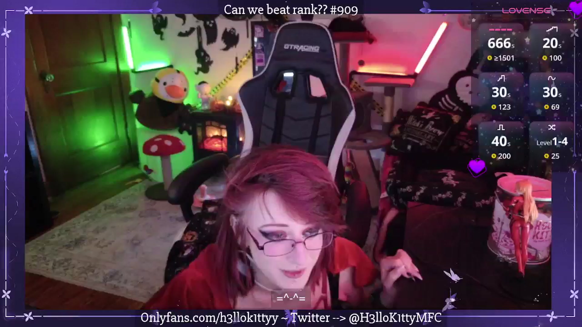Gallery image thumbnail from H3llok1tty's myfreecams stream on, 10/11/2025, 08:41 image 6 of 20