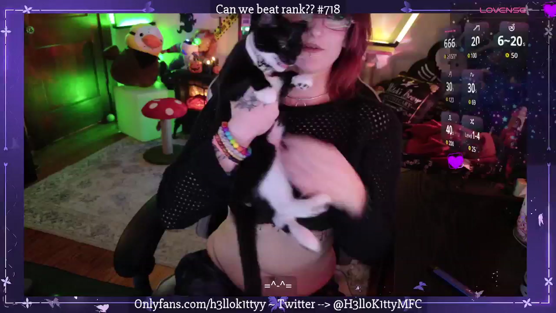 Gallery image thumbnail from H3llok1tty's myfreecams stream on, 10/16/2025, 10:08 image 20 of 20
