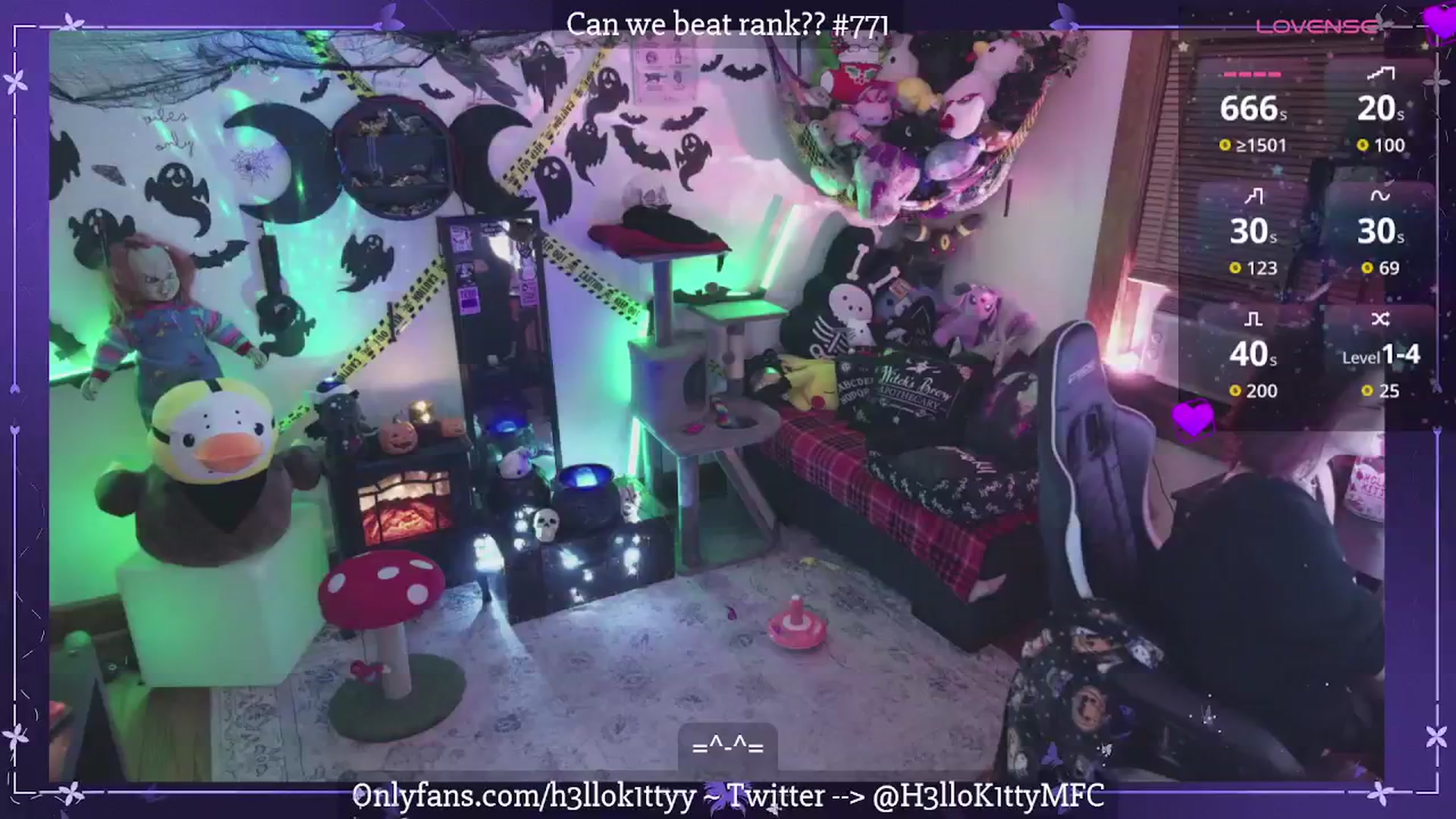 Gallery image thumbnail from H3llok1tty's myfreecams stream on, 10/17/2025, 10:08 image 10 of 20