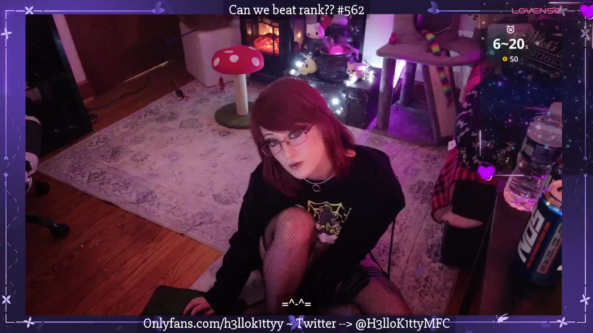 Gallery image thumbnail from H3llok1tty's myfreecams stream on, 10/20/2025, 10:12 image 9 of 20