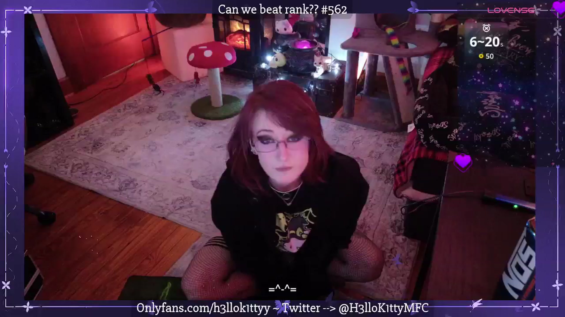 Gallery image thumbnail from H3llok1tty's myfreecams stream on, 10/20/2025, 10:12 image 7 of 20